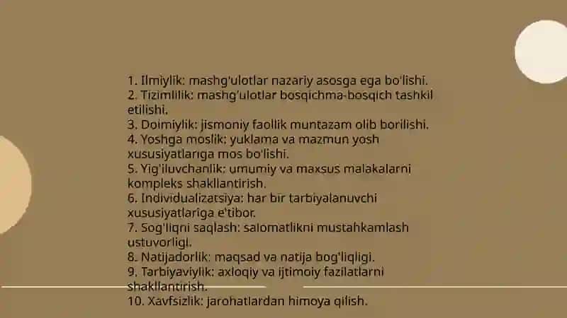 Jismoniy tarbiya nazariyasi va metodikasi 3