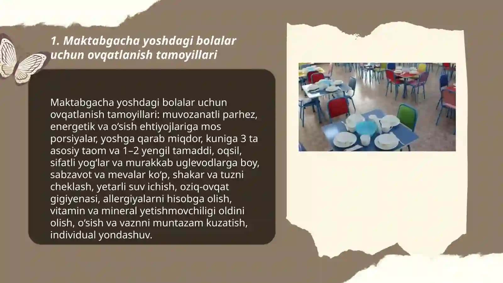 Maktabgacha ta'lim tashkilotlarida bolalarni to'g'ri ovqatlantirish tartibi 3