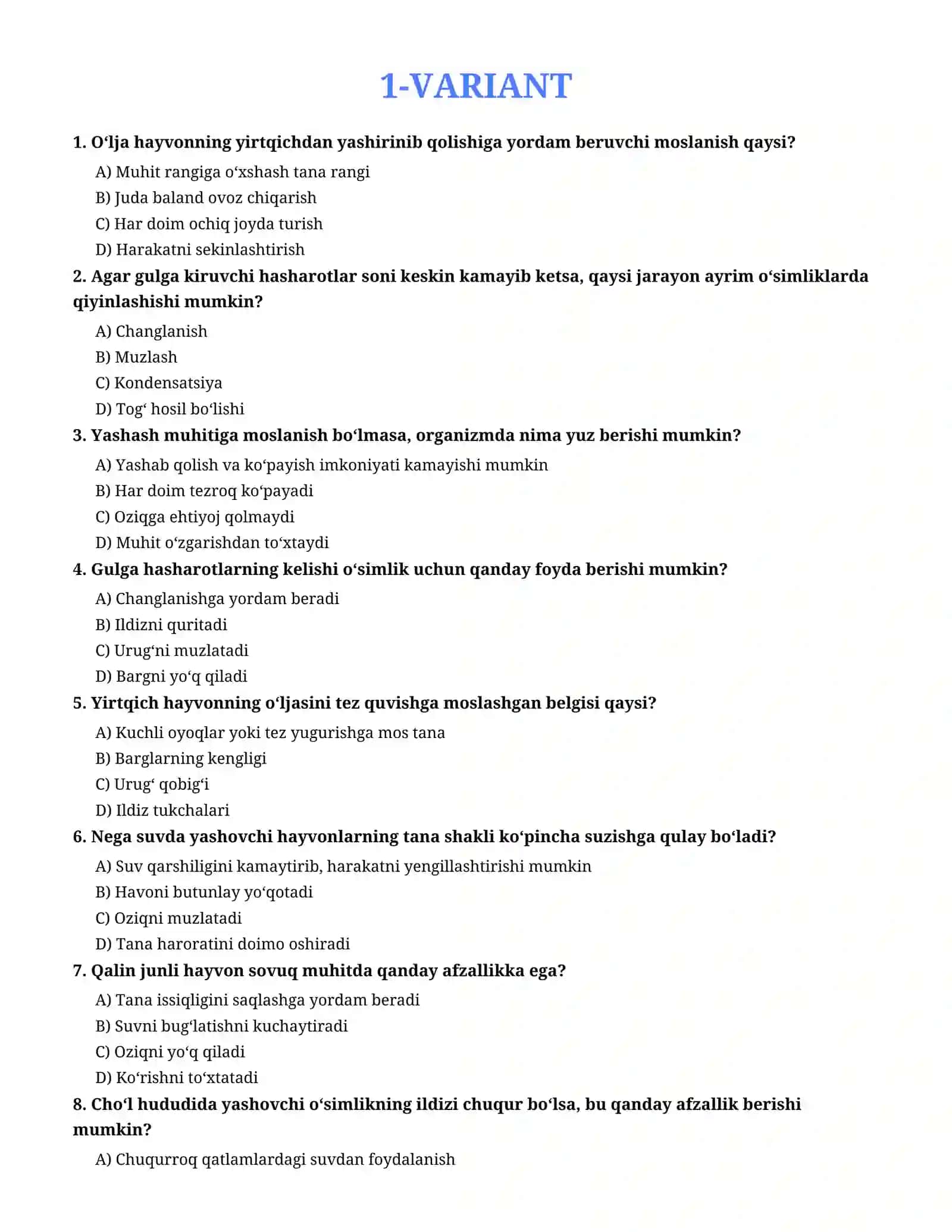 5-SINF TABIIY FAN I CHORAK 3