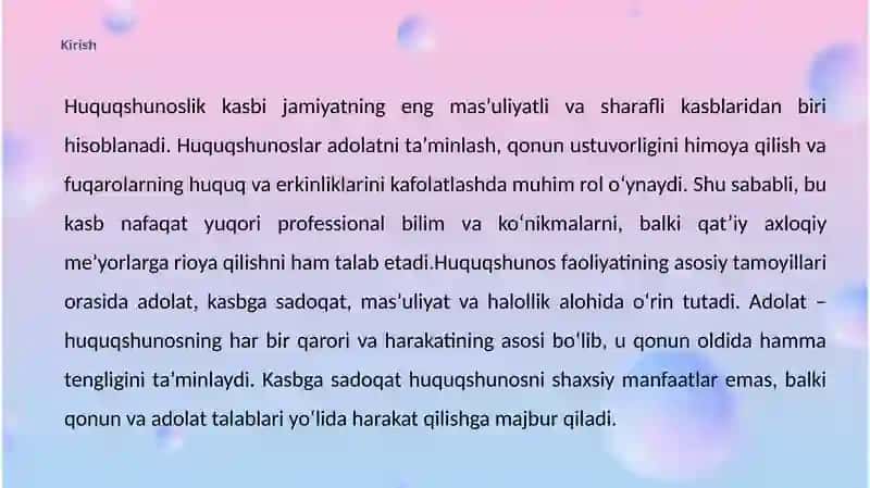 Huquqshunoslik asoslari 3