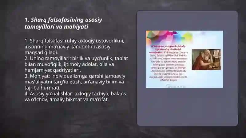 Sharq falsafasining mohiyati va uning ijtimoiy taraqqiyotdagi roli 3