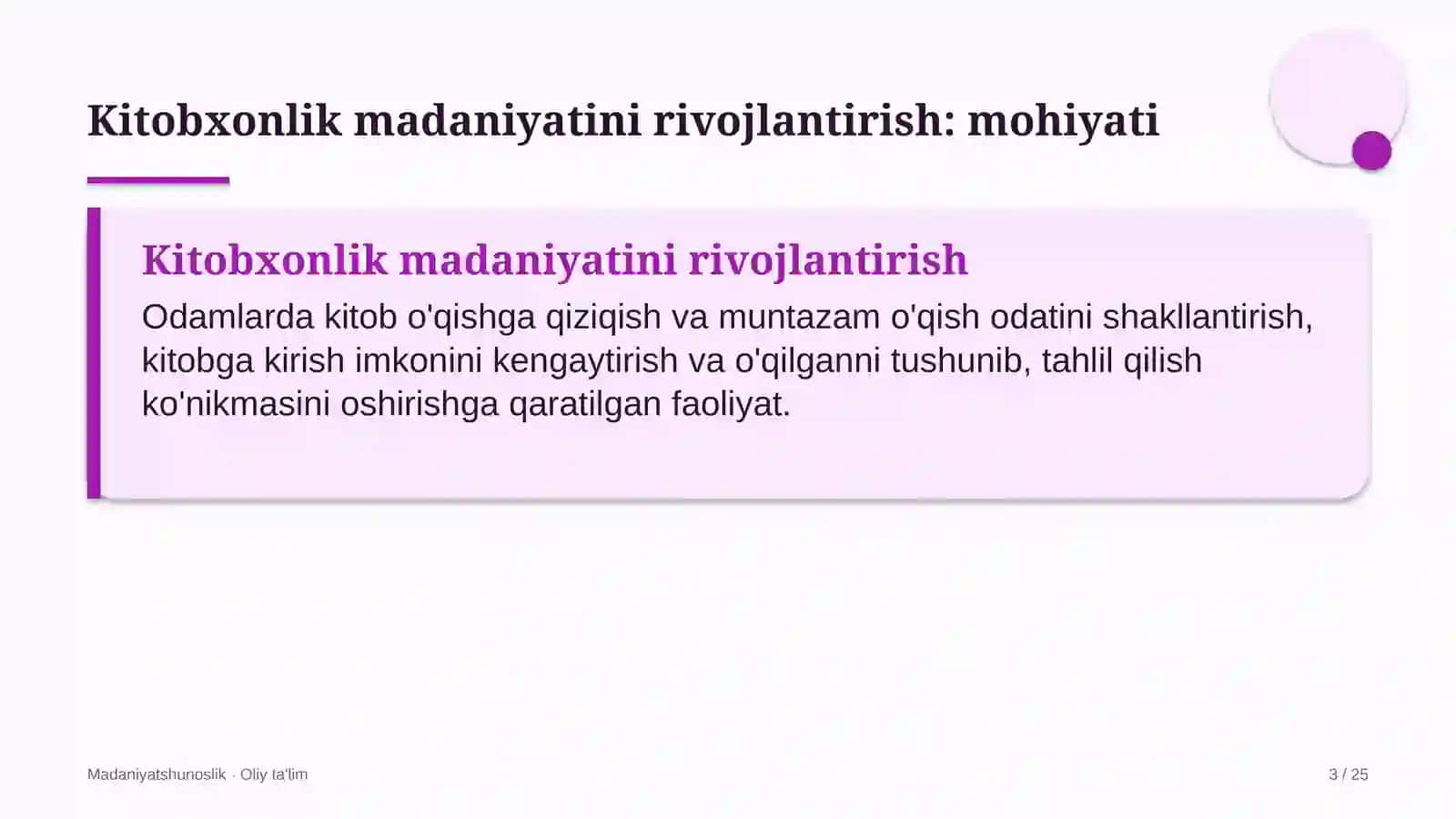 Avtosalonlarda kitobxonlik madaniyatini rivojlantirish 3