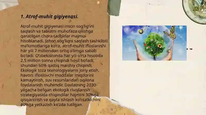 Atrof-muhit gigiyenasi 3