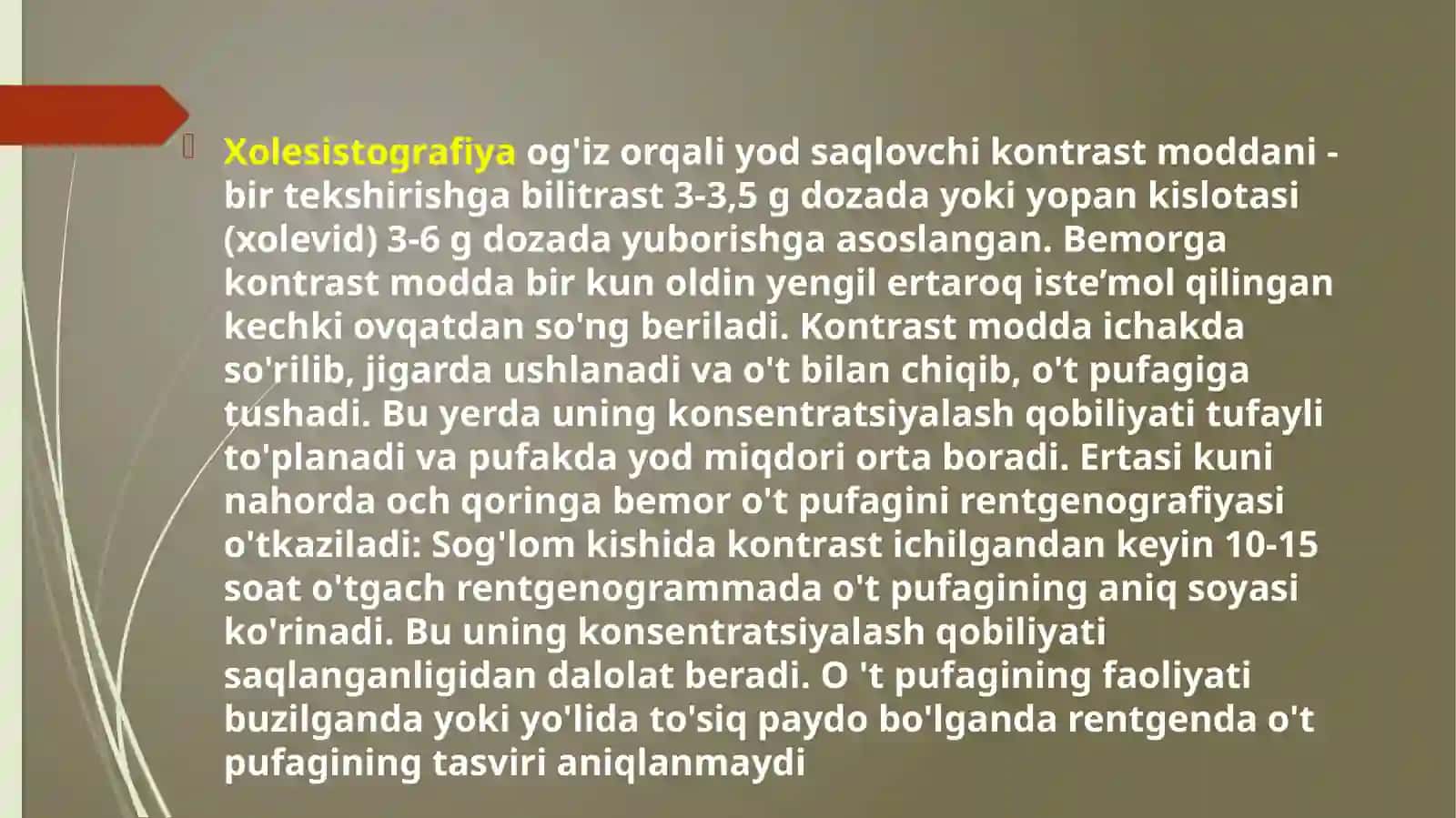 Xolisistografiya 3