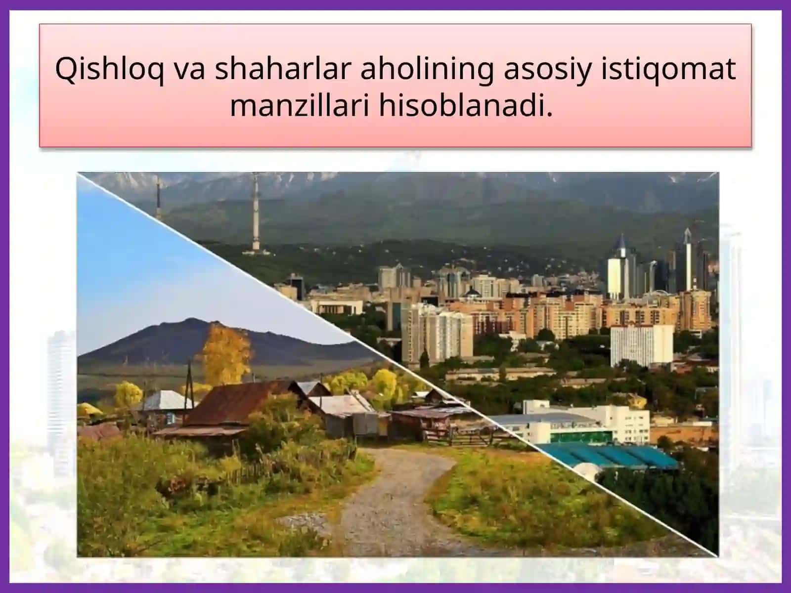 Jahon mamlakatlarining urbanizatsiyasi 3