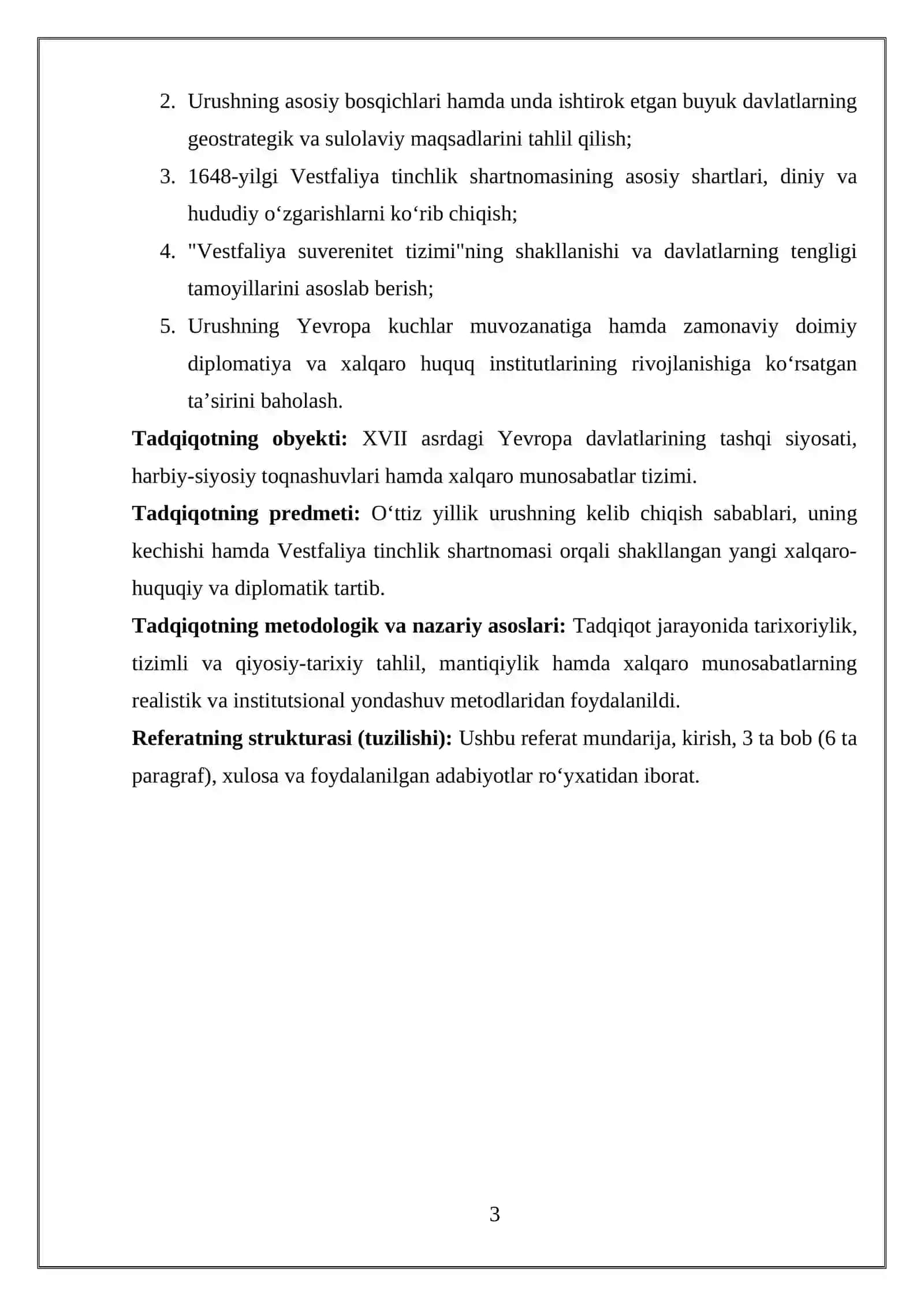 O‘TTIZ YILLIK URUSHNING YEVROPADA XALQARO MUNOSABATLARGA TA’SIRI 3