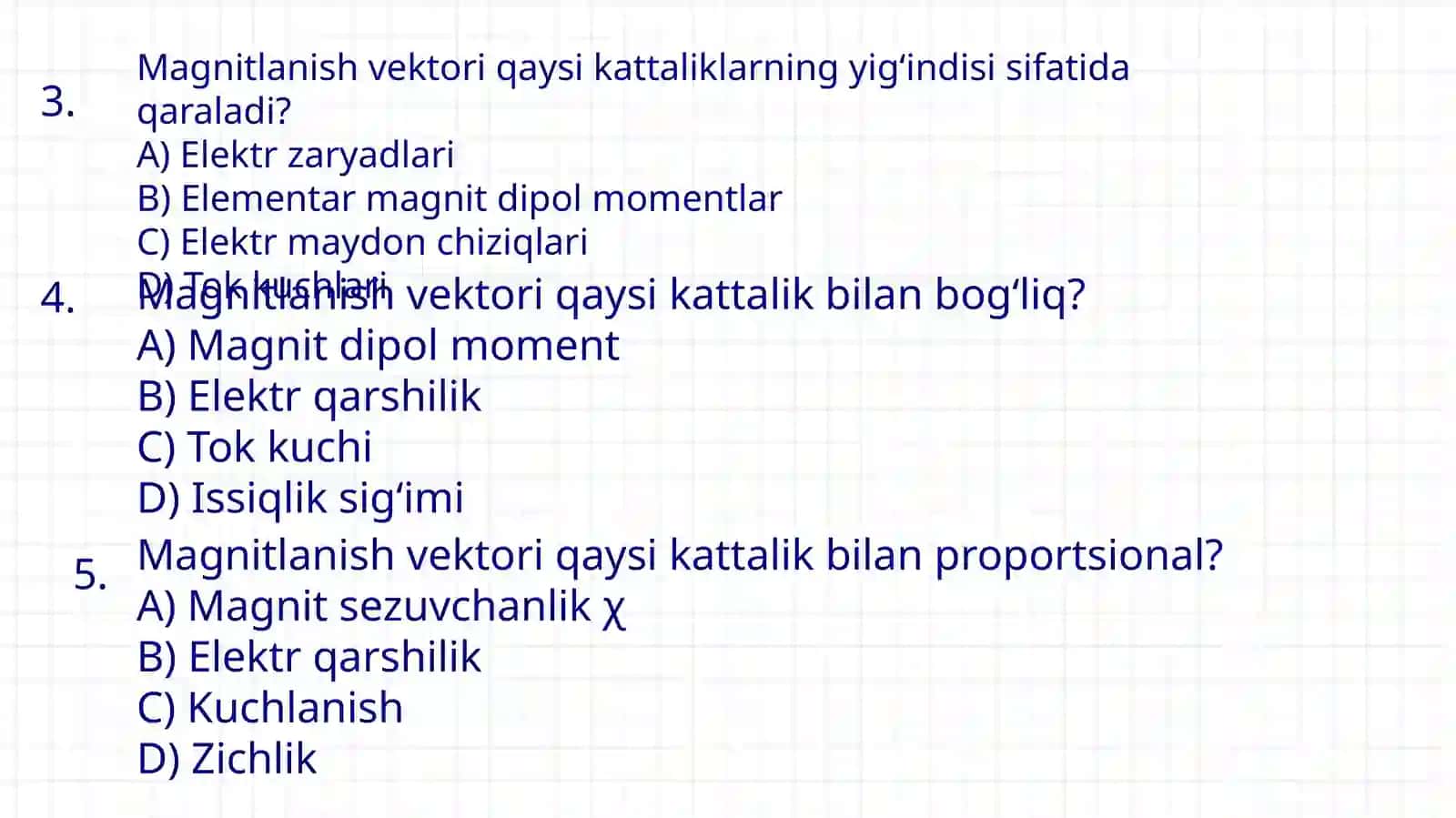 Elektrmaydon uchun Maksvell tenglamalari 3