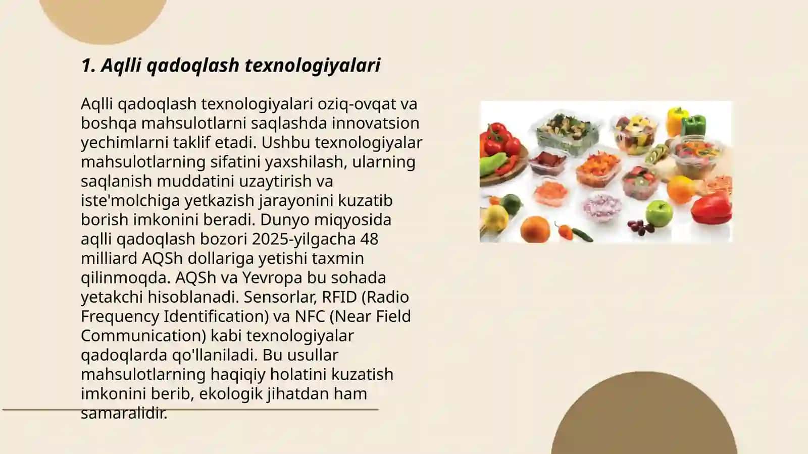 Aqlli qadoqlash texnologiyalari 3