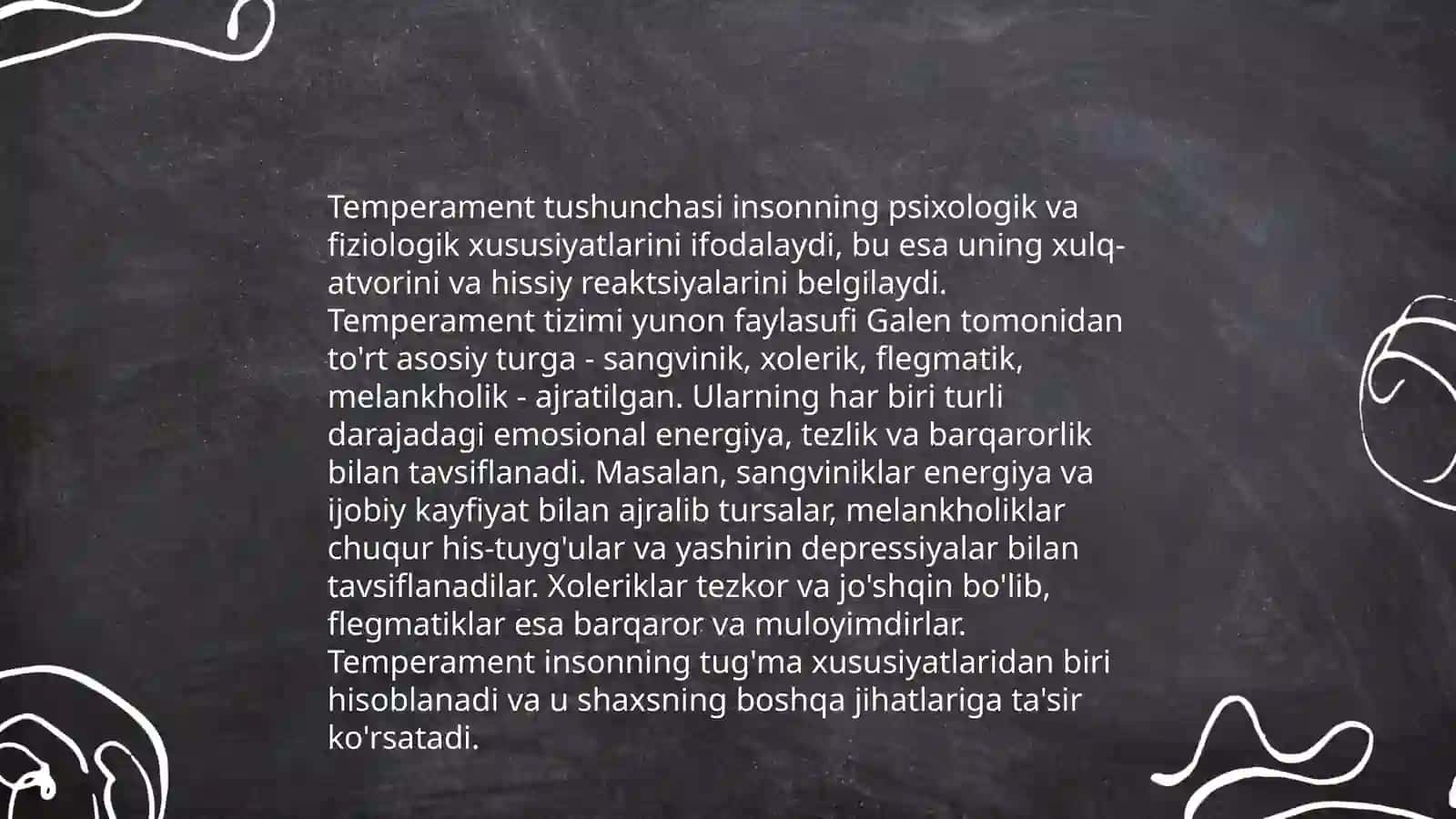 Temperament shaxs strukturasi sipatinda 3