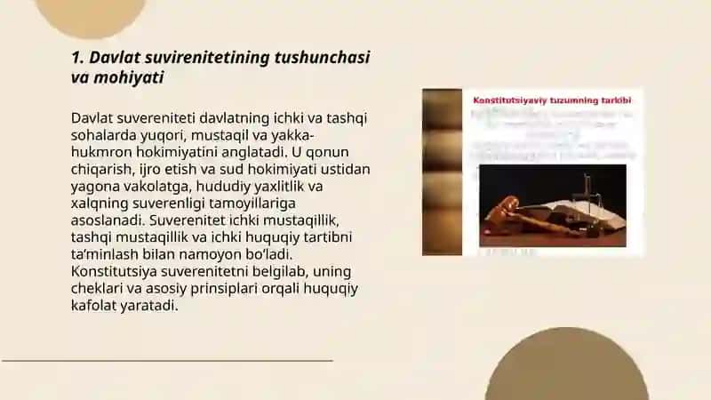 Davlat suvirenitetining Konstitutsiyaviy Asoslari 3