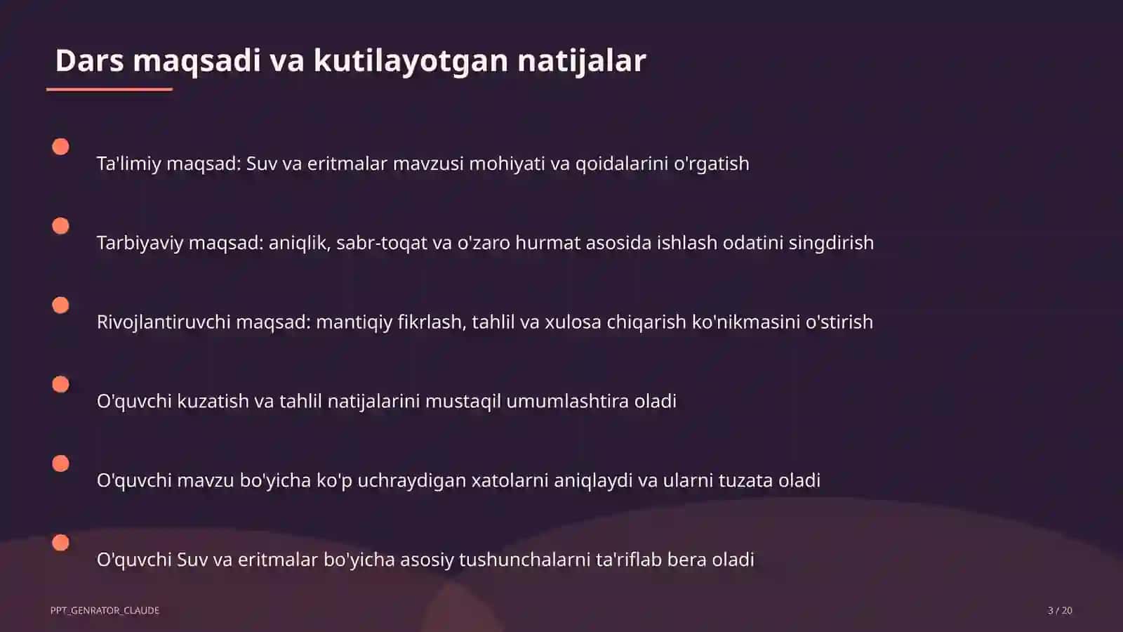 Kimyo (7–11) — metodik birlashma uchun 3