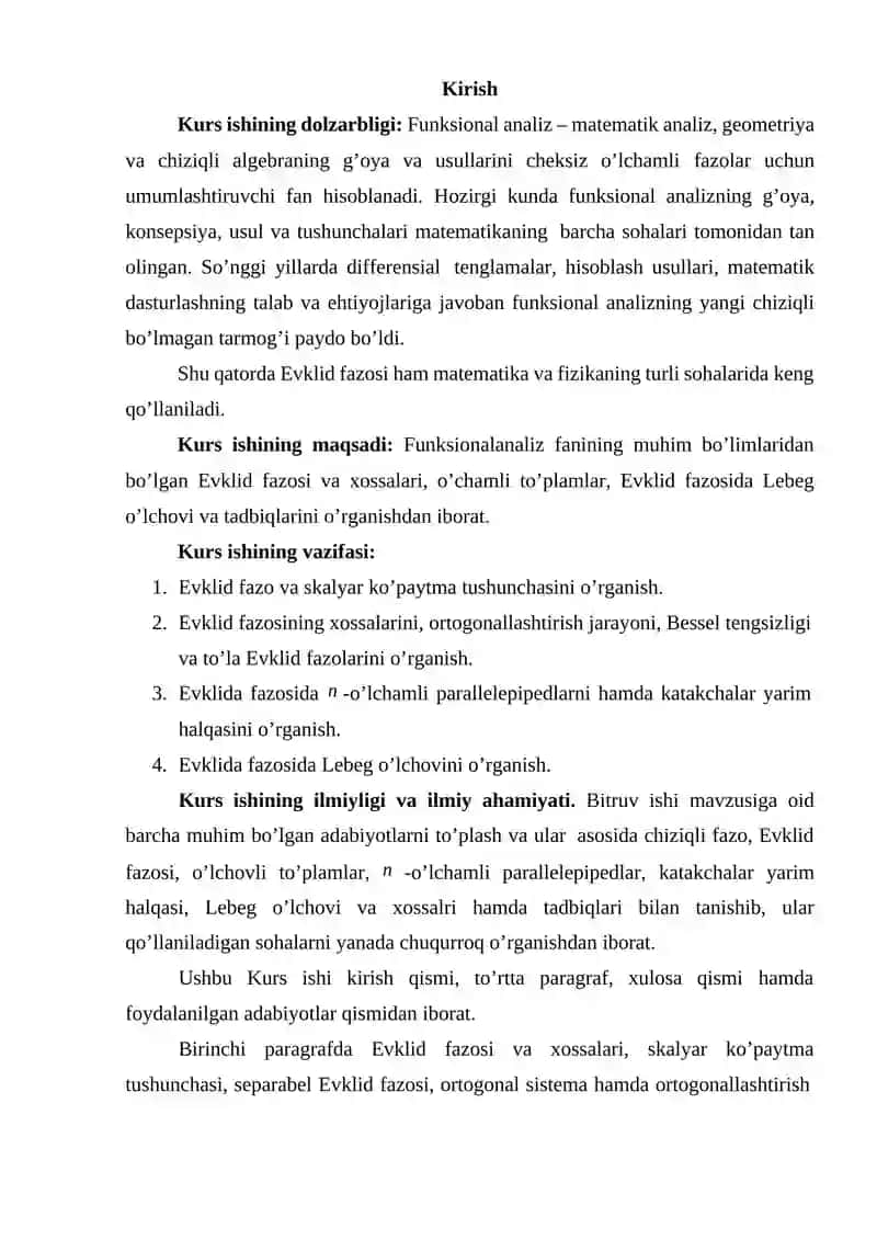 Evklid fazosi 3