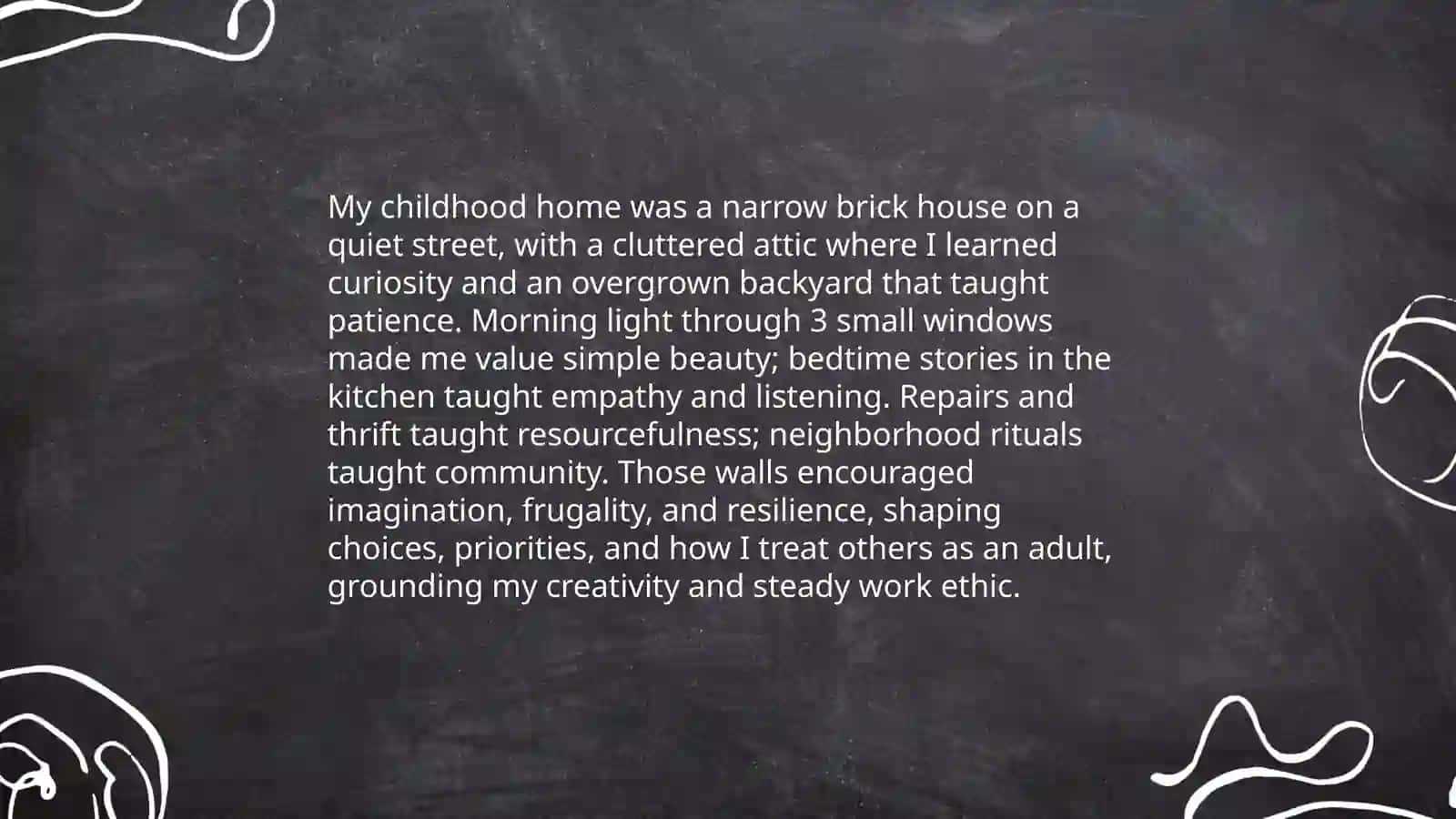 Make a story about yourself 3