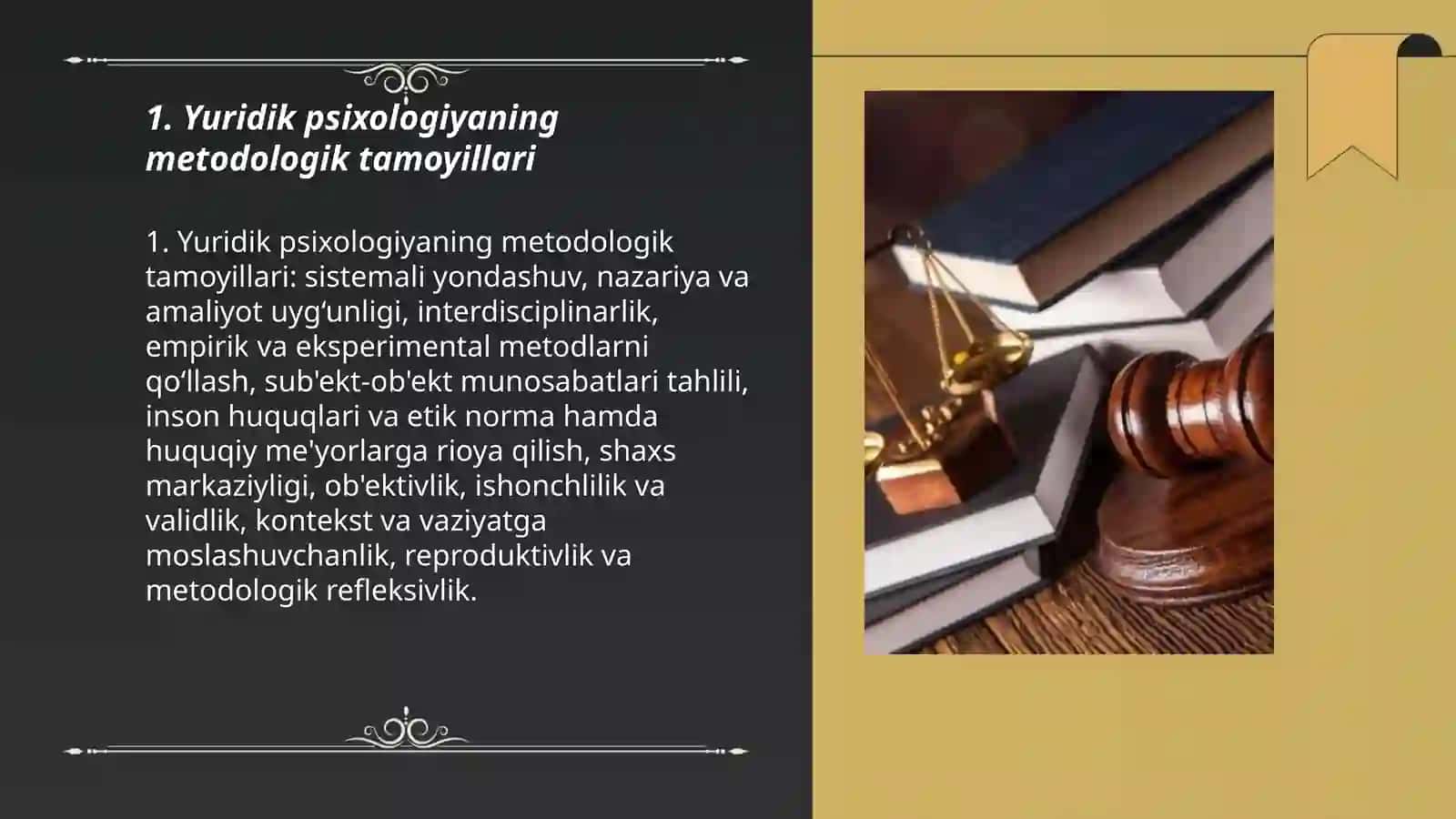 Yuridik psixologiyaning metodologik asoslari va usullari 3