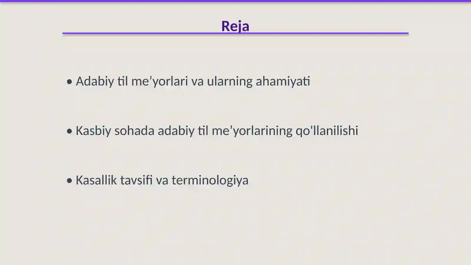 Adabiy til meʼyorlarini kasbiy sohaga oid misollar orqali tushuntirish 3