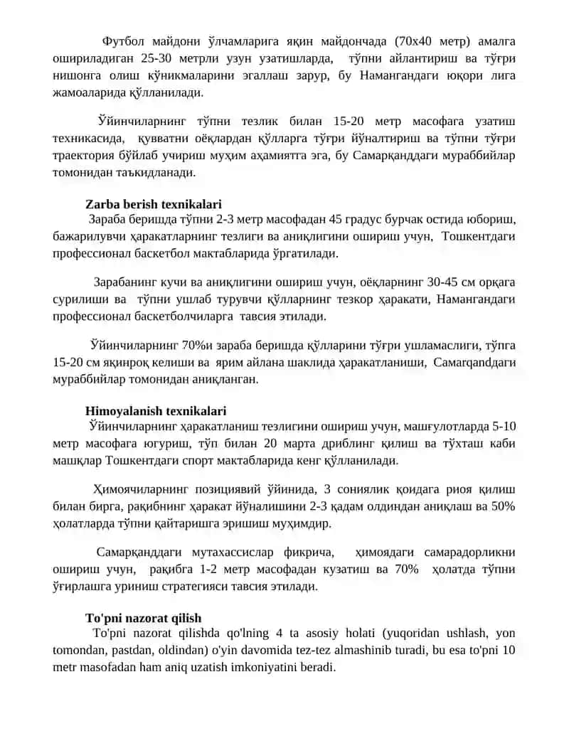 Basketbol oʻyinida harakatlanish texnikasi 3