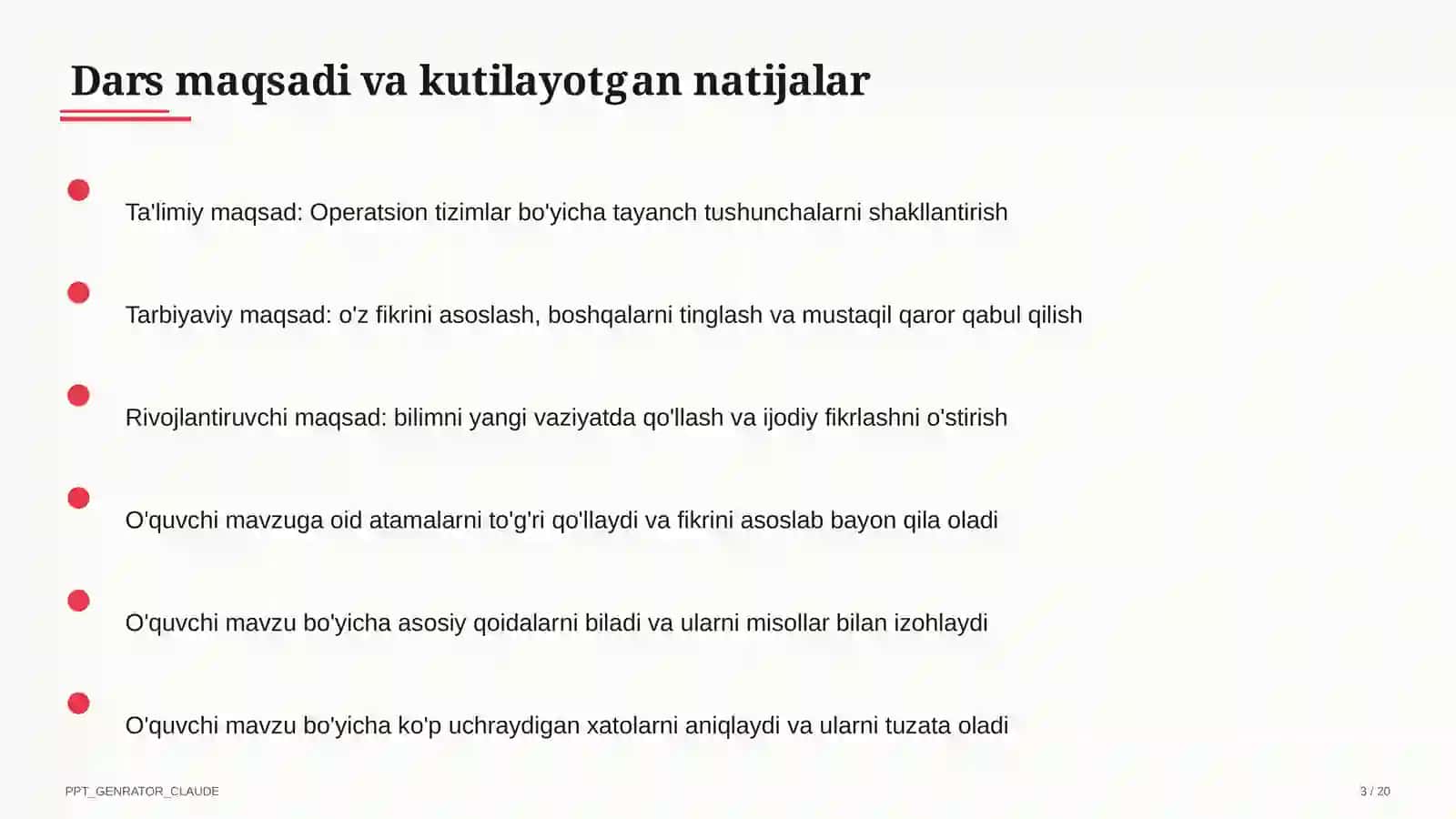 Operatsion tizimlar (6-sinf) 3