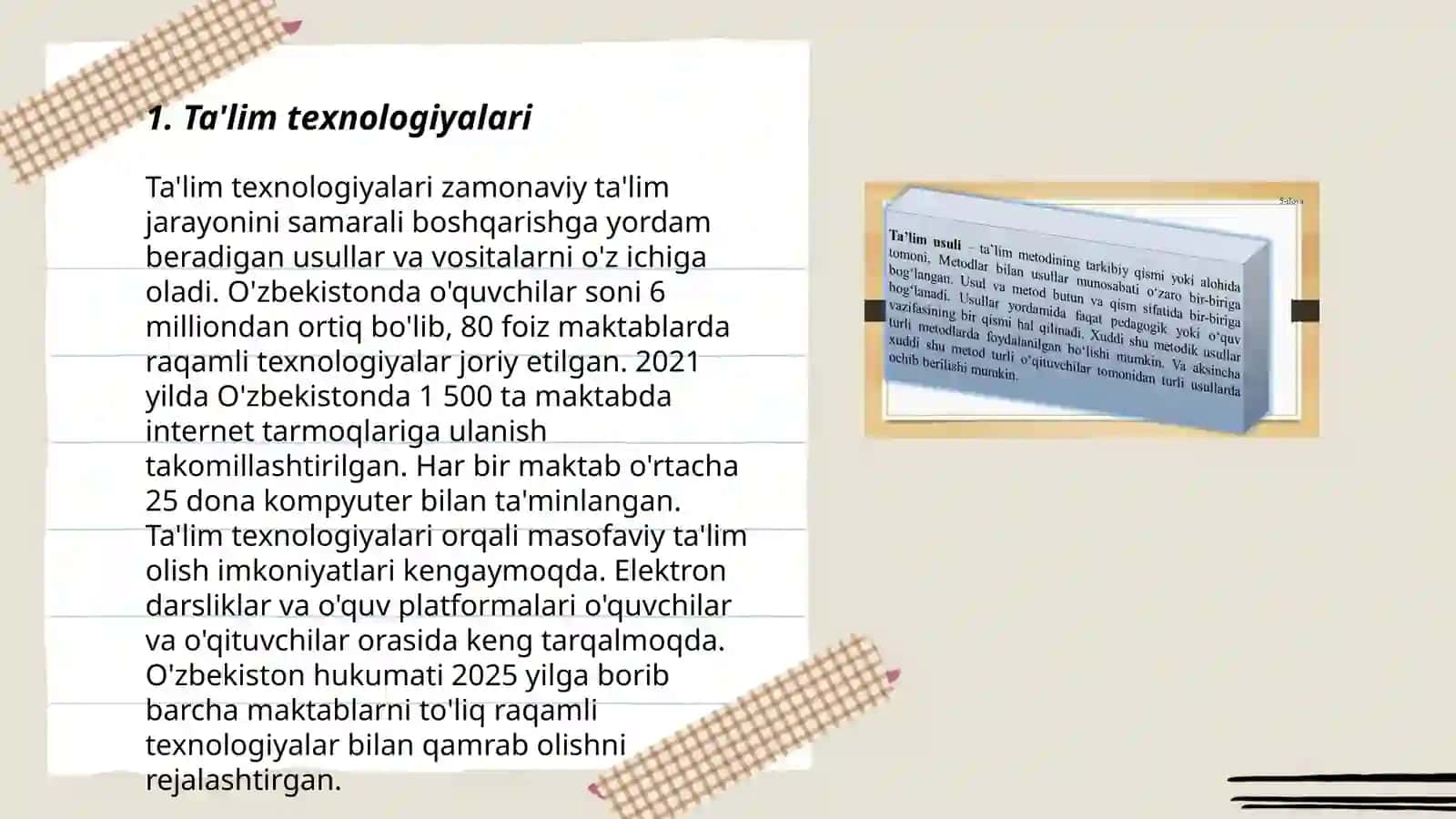 Taʼlim metodlari va vositalari 3