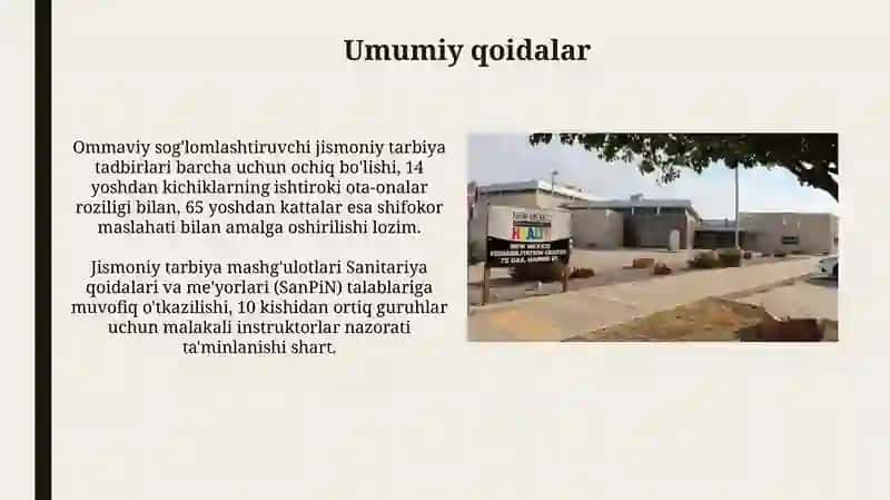Aholi turar joylarda ommaviy sog‘lomlashtirish jismoniy tarbiyasi 3
