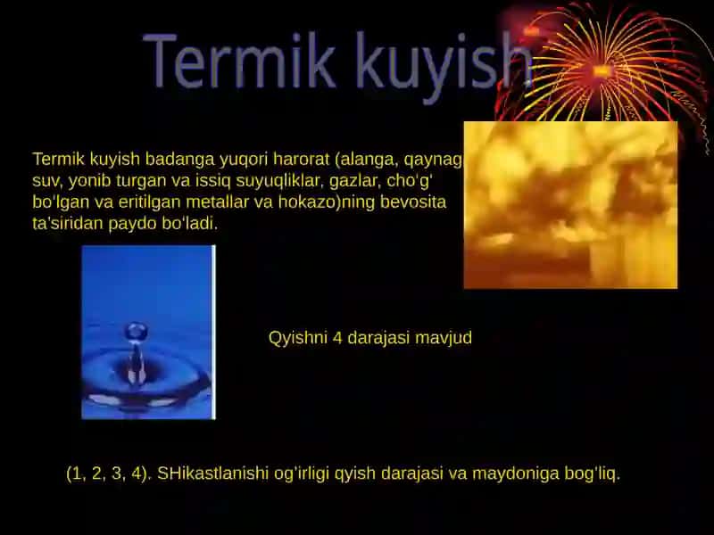 KUYISH DARAJALARI 3