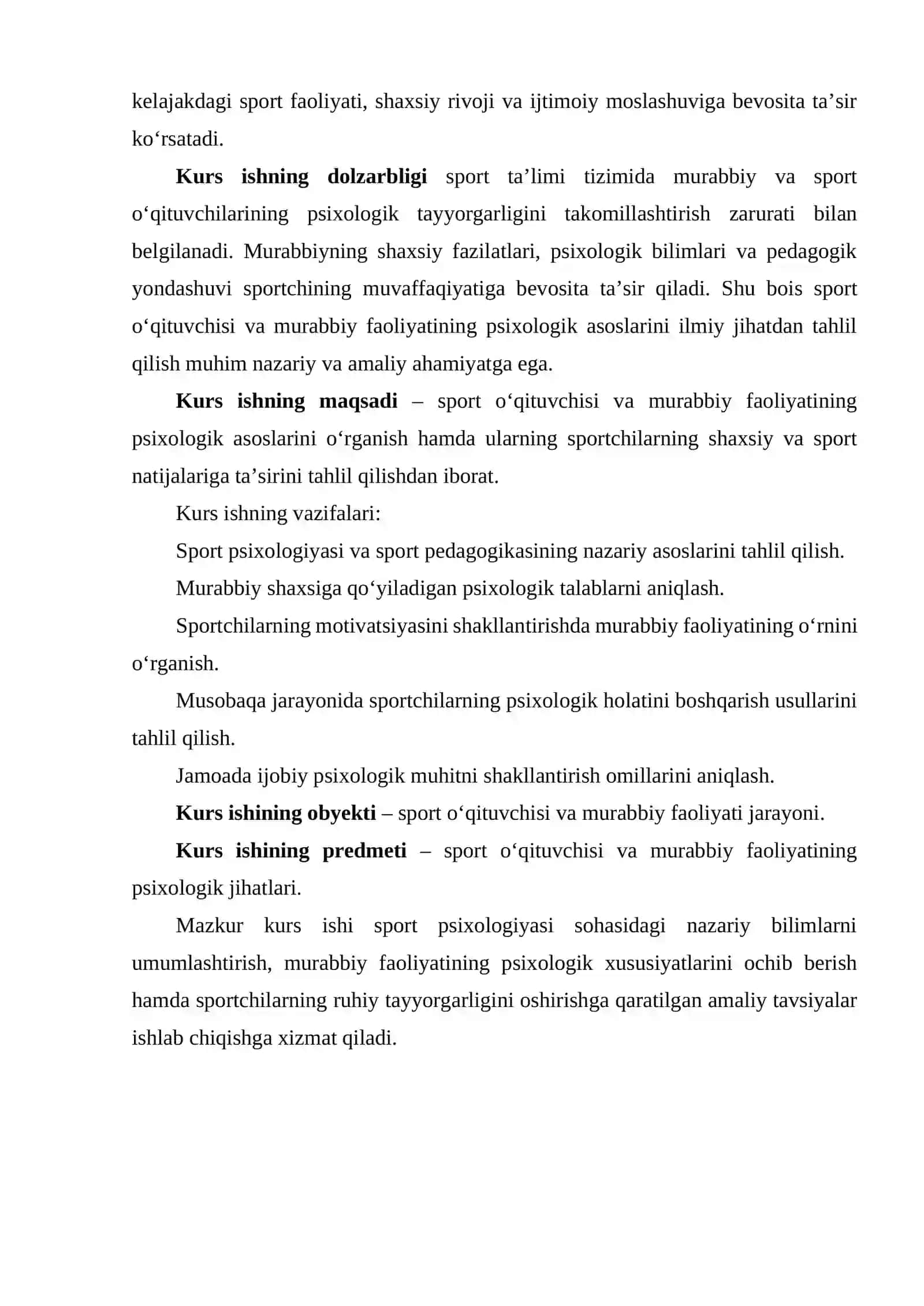 [SPORT O‘QITUVCHISI VA MURABBIY FAOLIYATINING PSIXOLOGIK ASOSLARI] 3