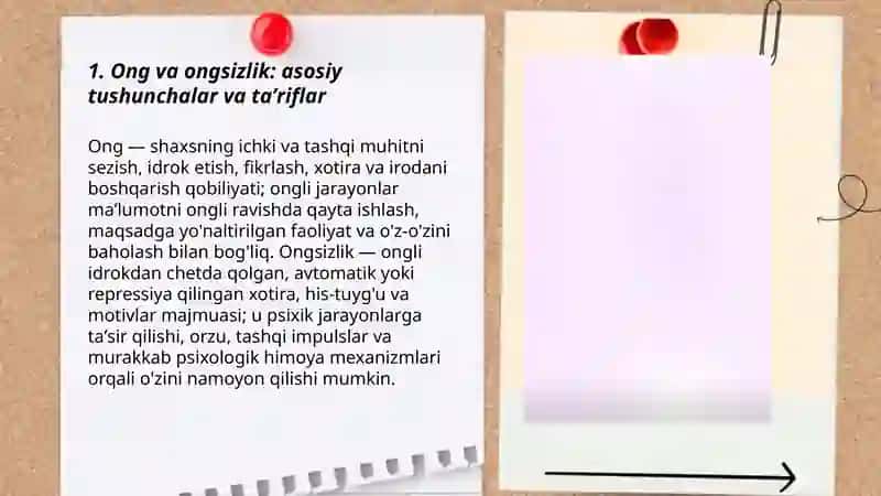 Ong va ongsizlikning psixologik talqini 3