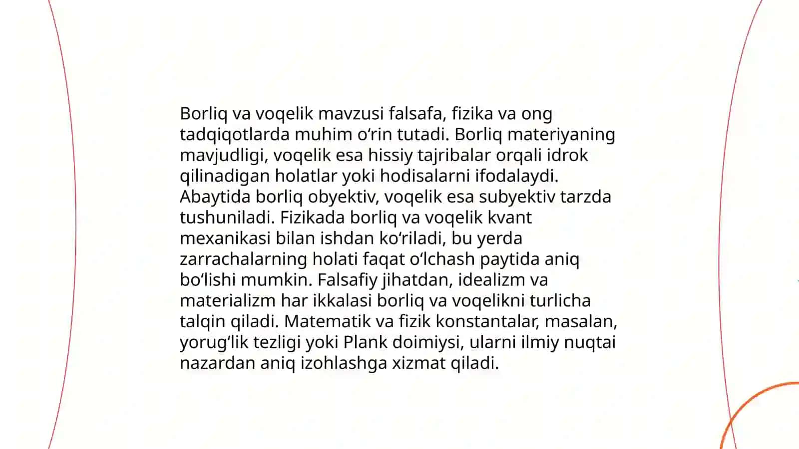 Borliq falsafaning fundamental kategoriyasi 3