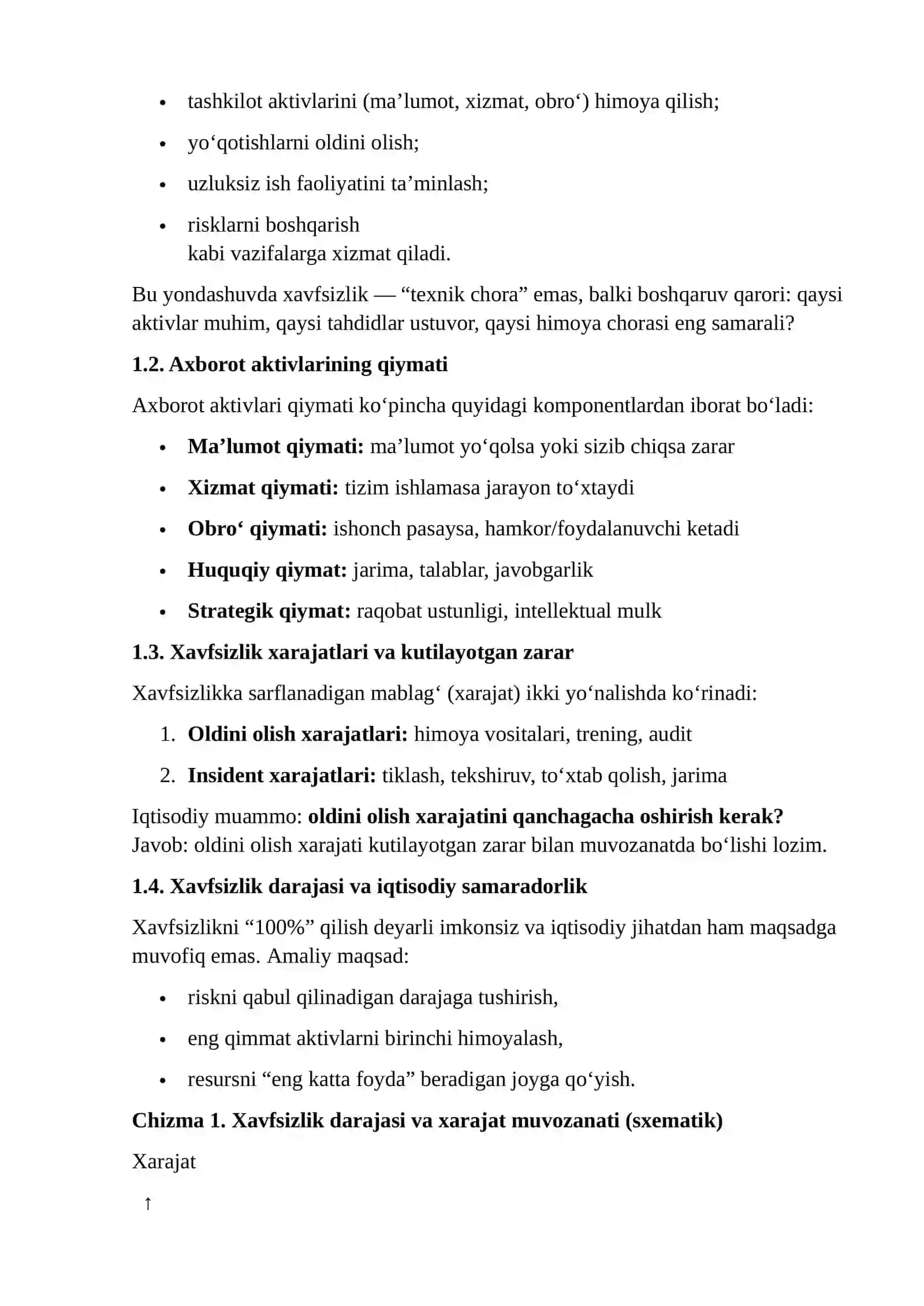 AXBOROT XAVFSIZLIGINING IQTISODIY ASOSLARI 3