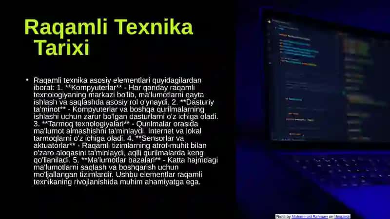 Raqamli Texnika Tarixi 3