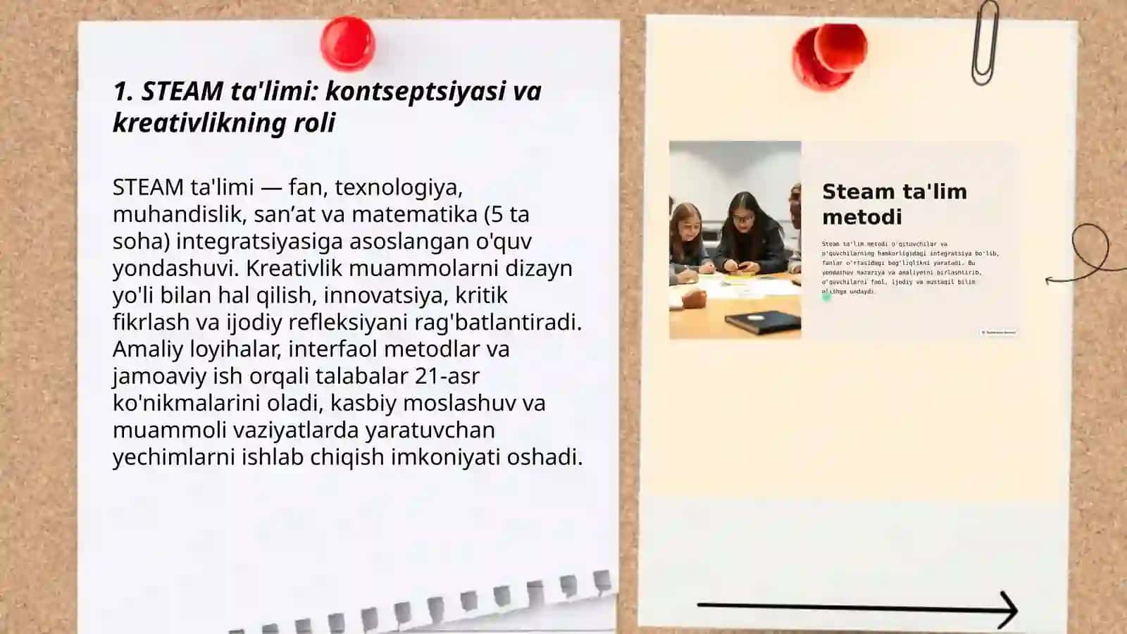 STEAM ta'limi: kontseptsiyasi va kreativlikning roli 3