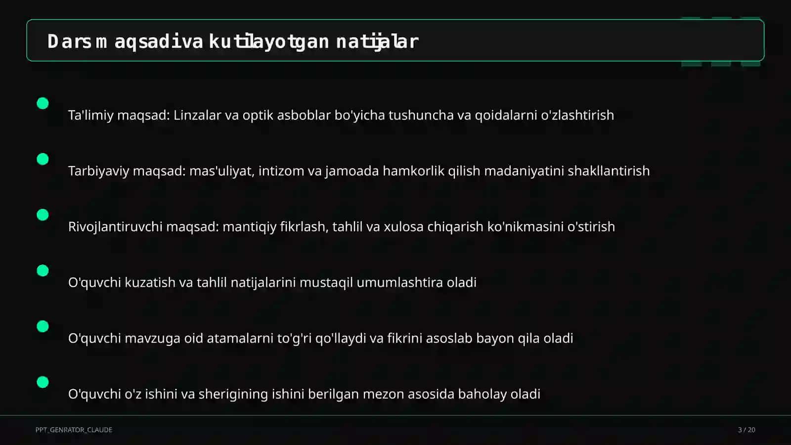 Linzalar va optik asboblar (11-sinf) 3