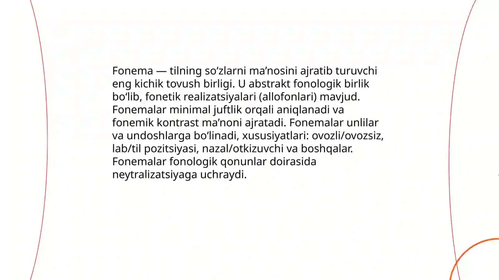 Nutq birliklari va sathlari 3