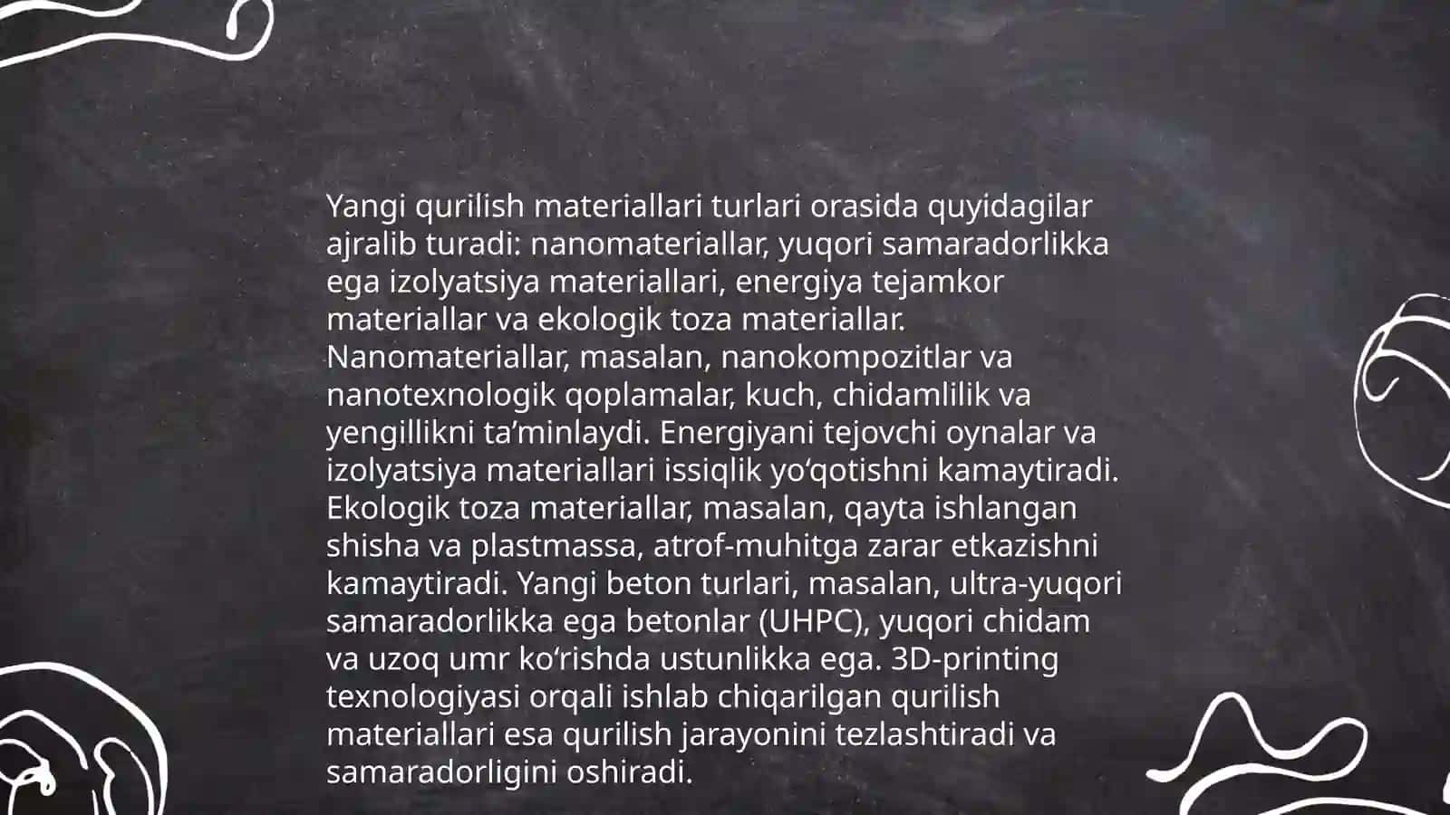 Yangi qurilish materiallari konstryuksiyalari va ularning qurilish texnikasi taraqqiyotidagi oʻrni 3