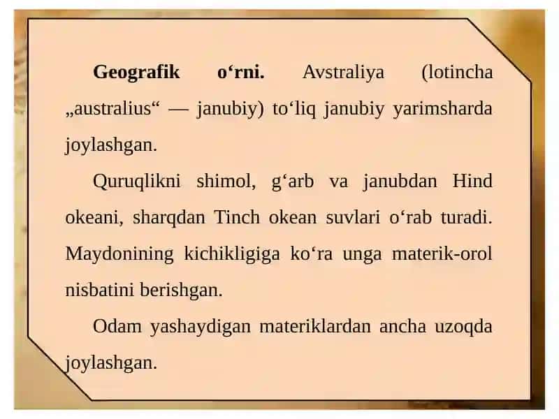 Avstraliya 3