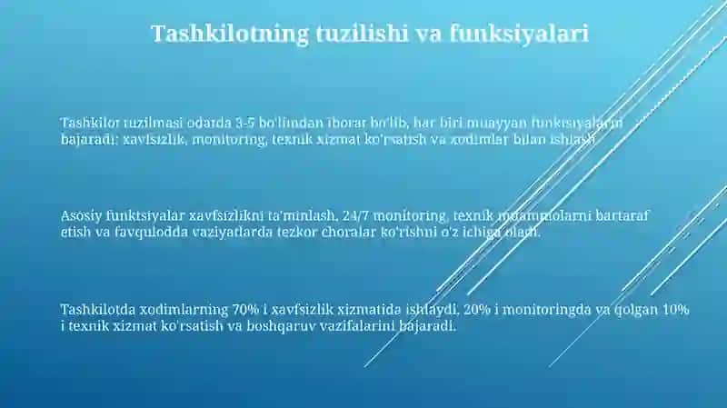 Qorovul va ichki xizmatni tashkeletish va unutash 3