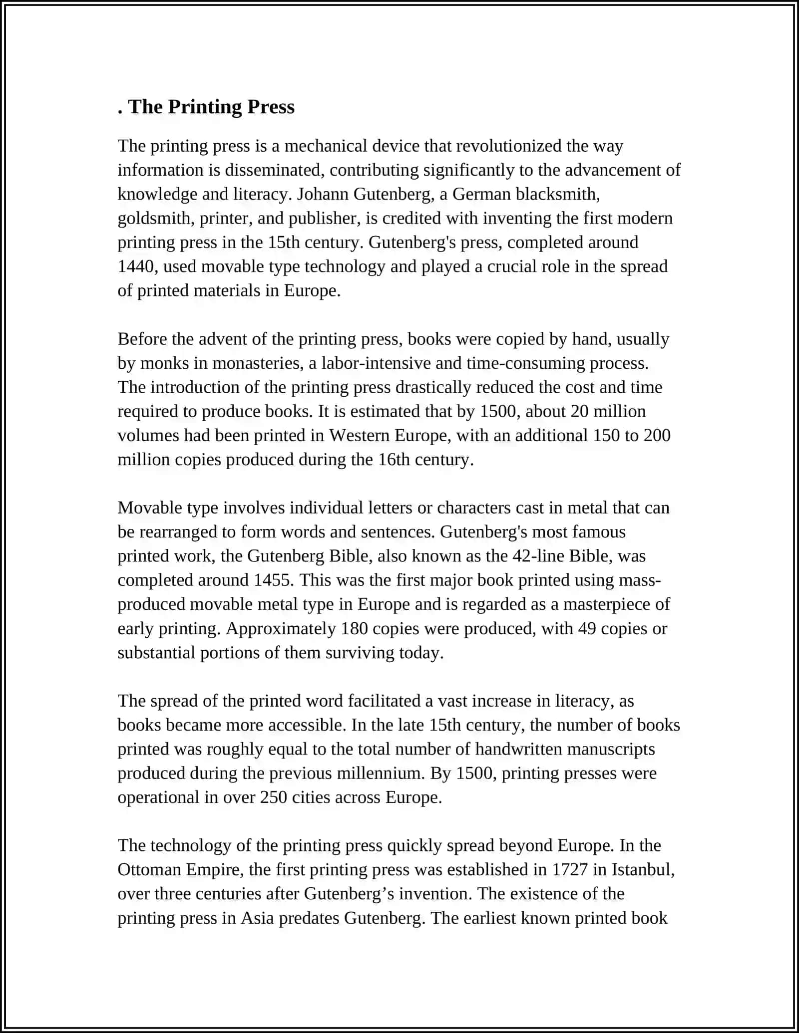 The Printing Press 3