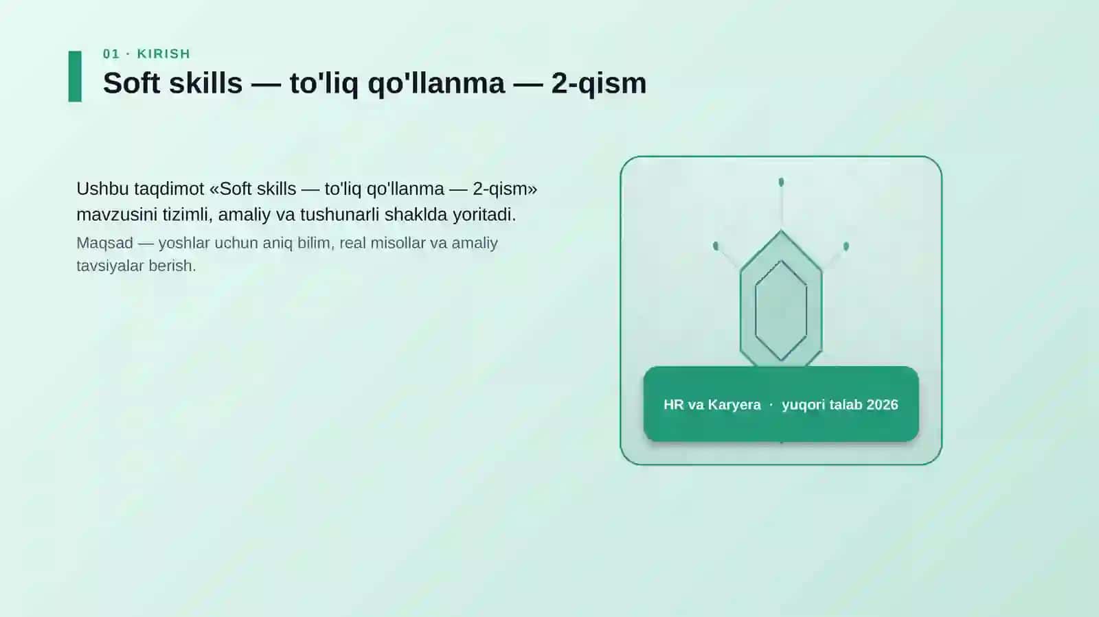 Soft skills — to'liq qo'llanma — 2-qism 3