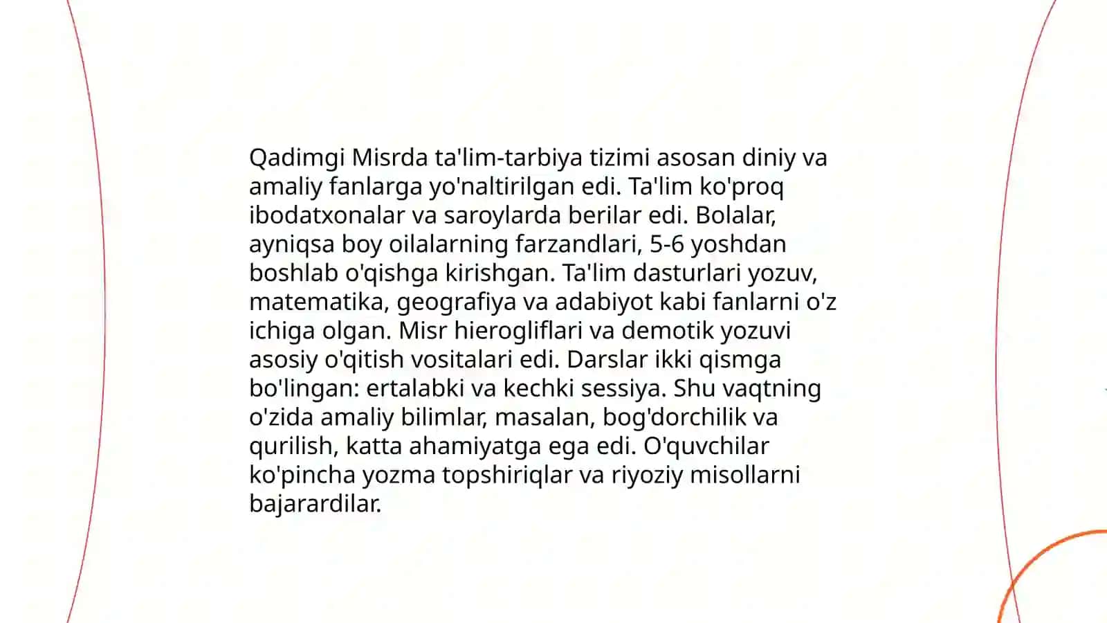 Pedagogika tarixi fan sifatida.Eng qadimgi davrlardan VII asrgacha taʼlim-tarbiya va pedagogik fikrlar 3