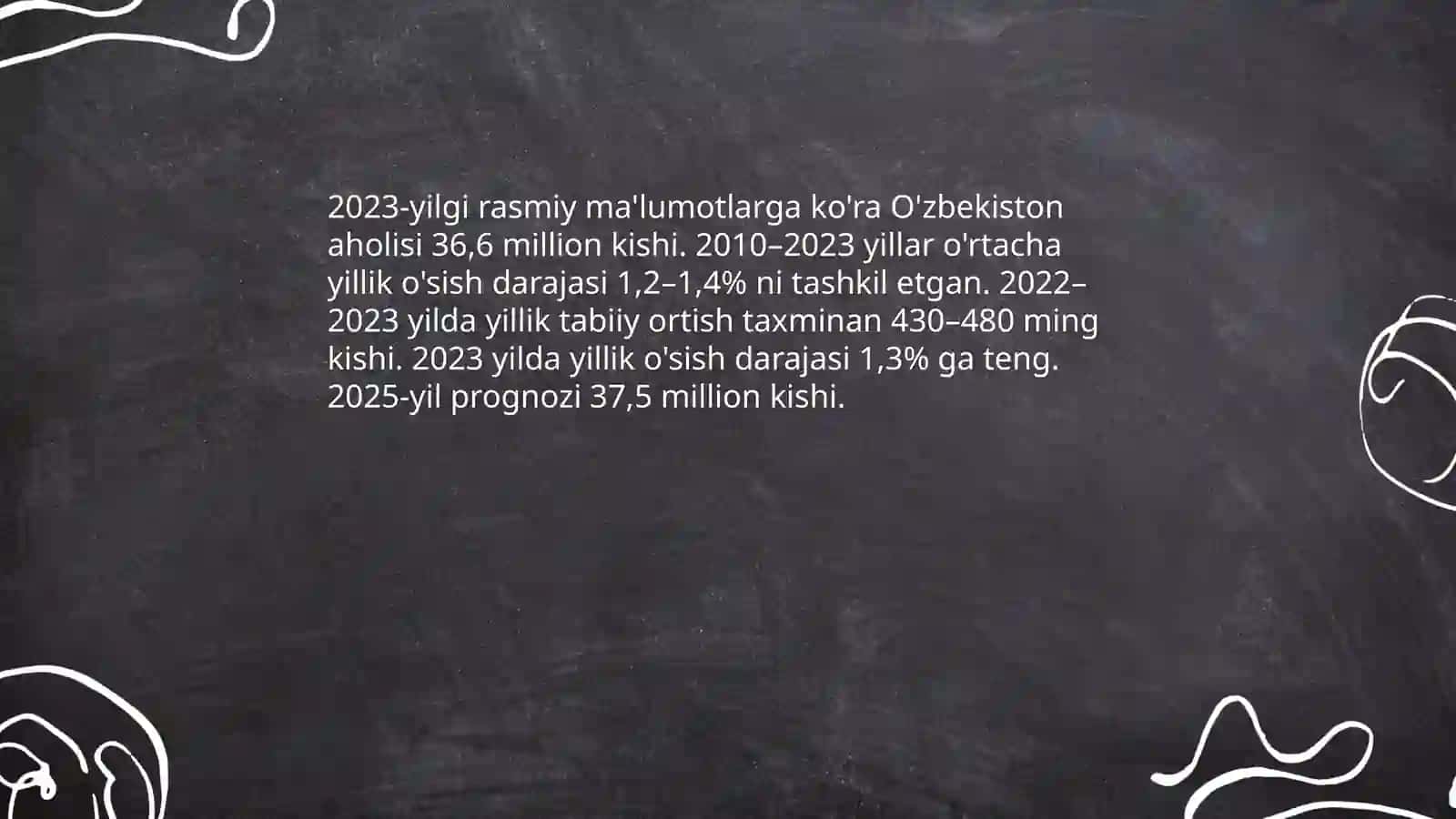 O'zbekiston aholisi haqida 3