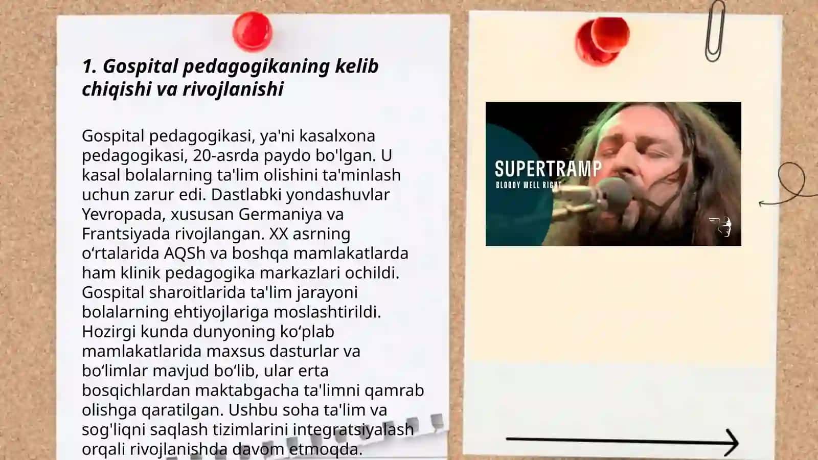 "Gospital pedagogika" tarixi mazmuni va ahamiyati 3