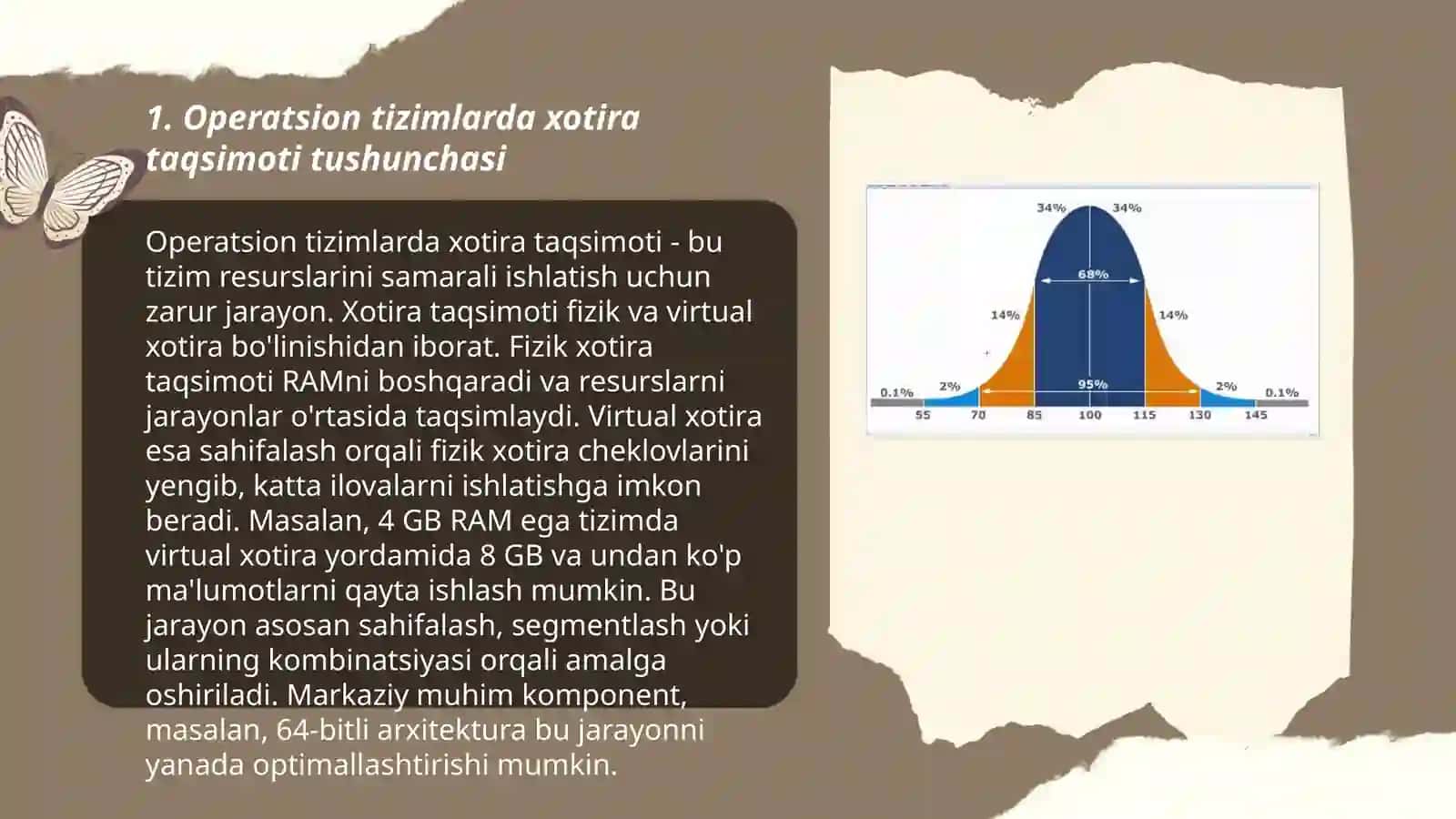 Operatsion tizimlarda Xotira taqsimoti, segmentatsiya va paging usullari 3