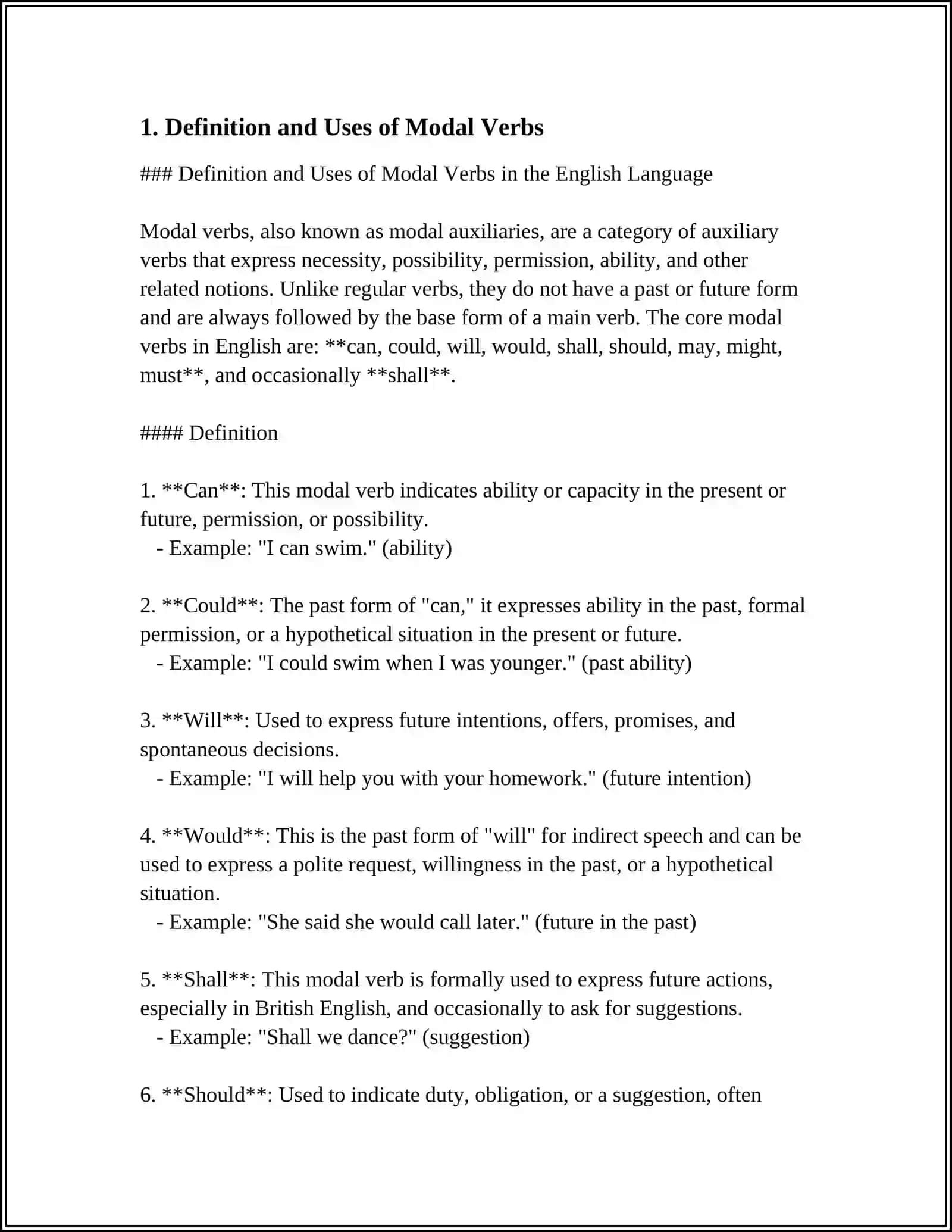 MODAL VERBS 3