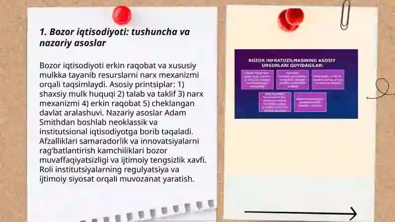 Bozor iqtisodiyoti shakllanishining nazariy asoslari 3
