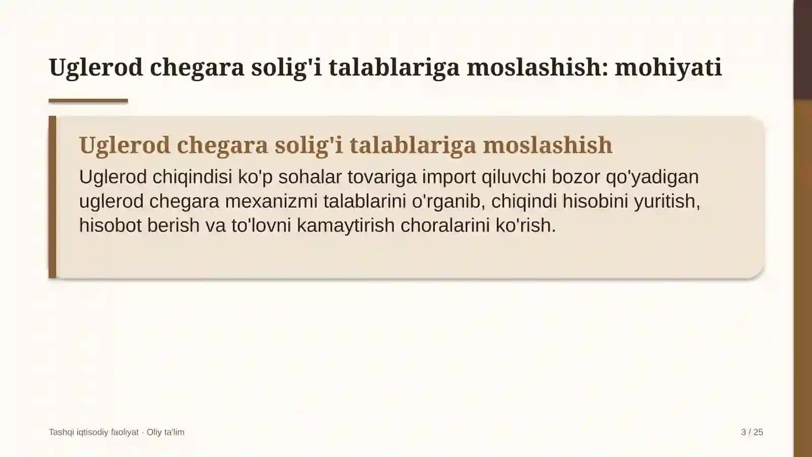 energetikada uglerod chegara solig'i talablariga moslashish 4462 3