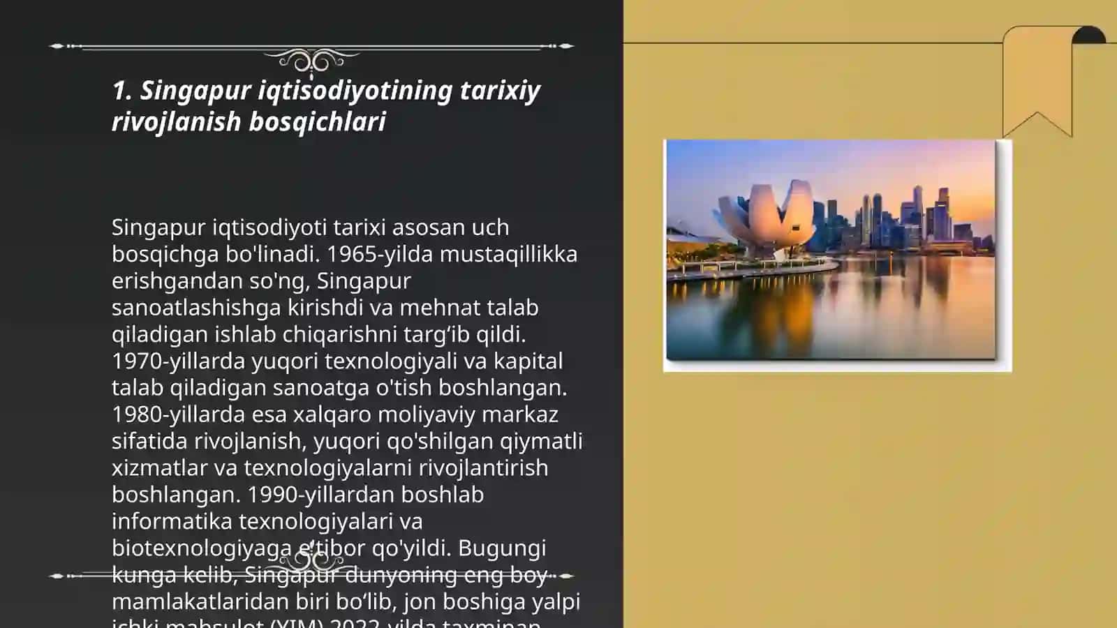 Singapurning Investitsiya Salohiyati: Kelajakdagi Imkoniyatlar va Rivojlanish Yo'nalishlari 3