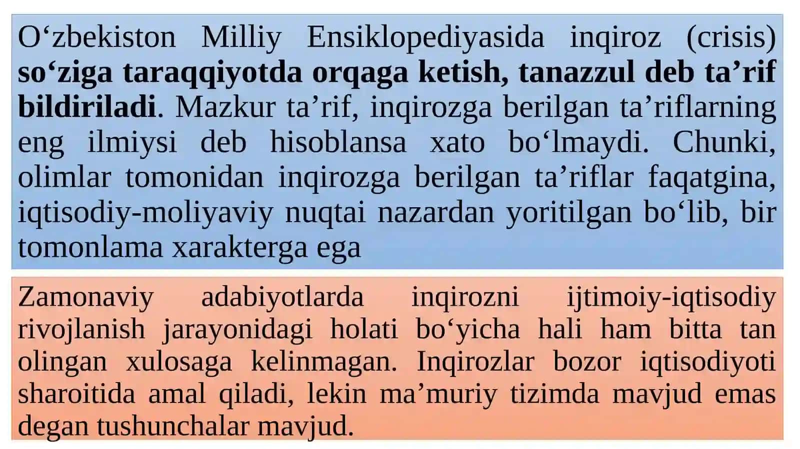 IJTIMOIY ISH NAZARIYASI VA AMALIYOTIDA INQIROZ TUSHUNCHASINING PAYDO BO’LISHI VA RIVOJLANISHINING NAZARIY ASOSLARI 3