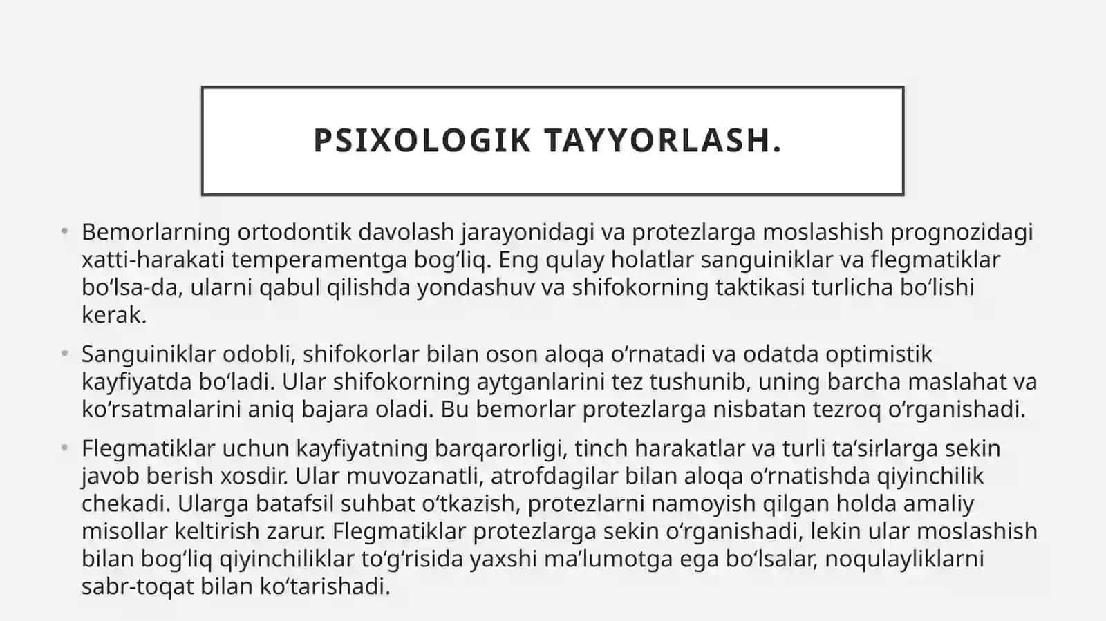 To'liq olib qo'yiladigan tish protezlariga og'iz bo'shlig'ini tayyorlash 3