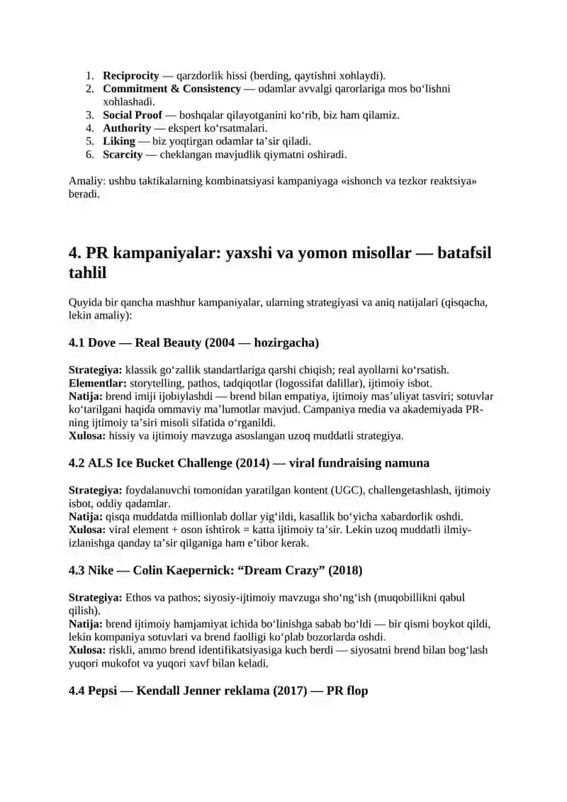 Ma’ruza: Media orqali ishontirish (Media Persuasion) 3