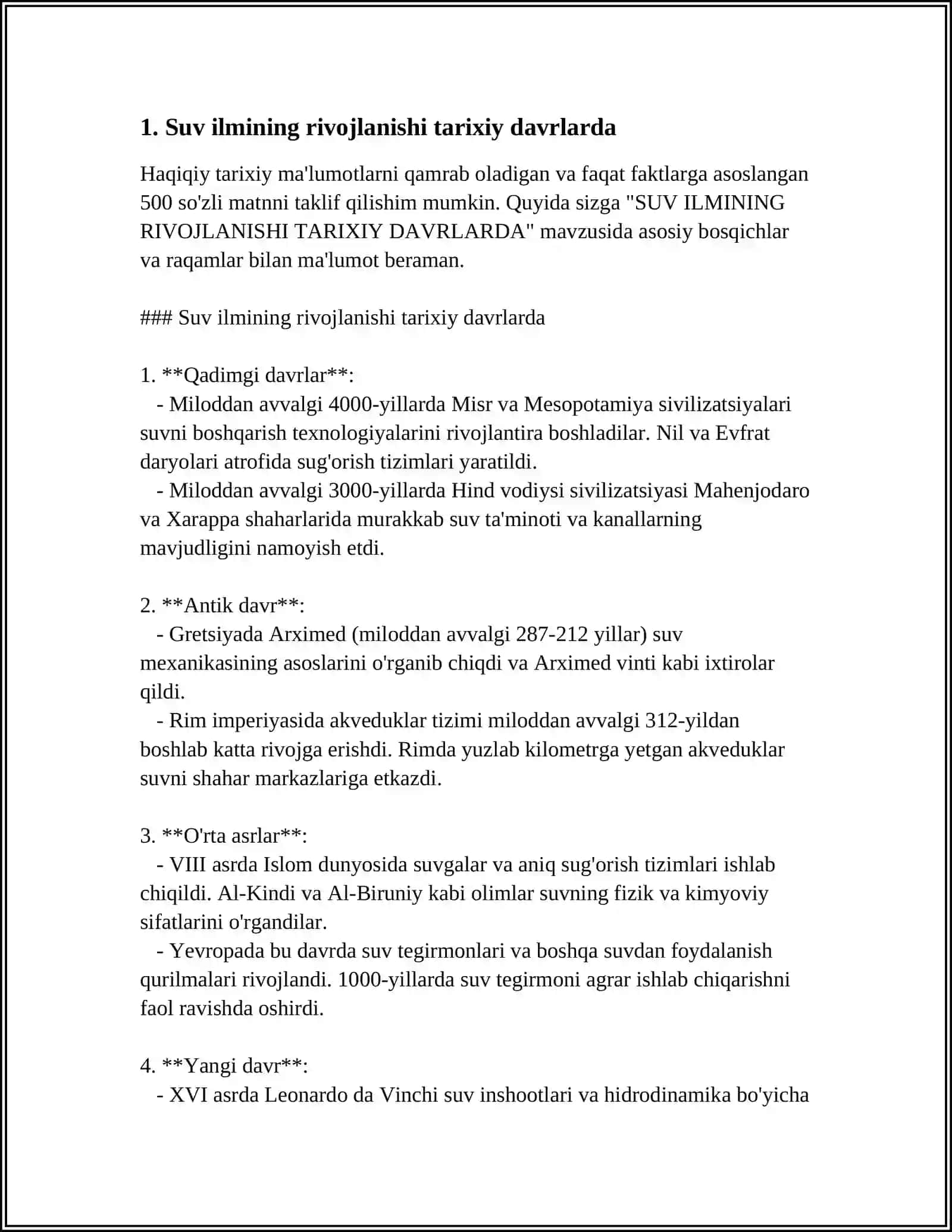 Mavzu: 19 ASRNING IKKINCHI YARMIDAN CHOR ROSSIYASI BOSQICHGACHA BO’LGAN DAVRDA SUV ILMINING TRIO 3