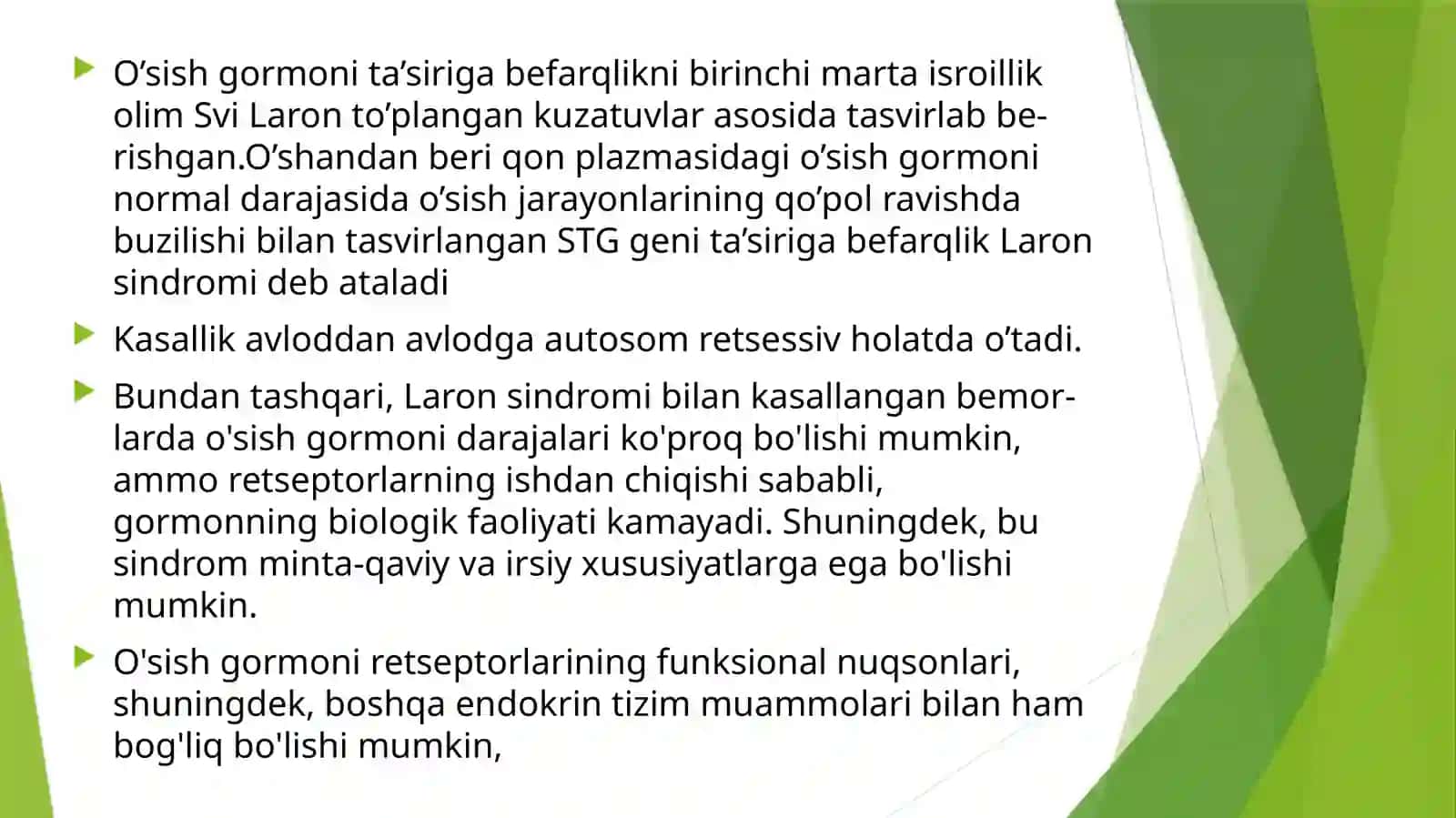Laron sindromi 3